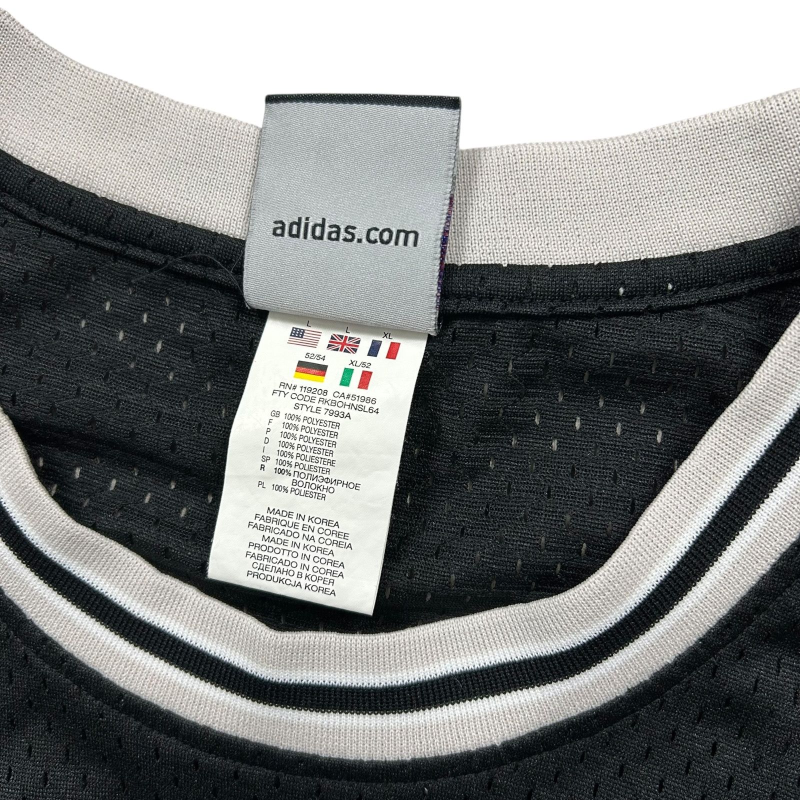 NBA SAN ANTONIO SPURS TIM DUNCAN #16 ADIDAS SWINGMAN JERSEY Size US L / EU 52-54 / 3 - 5 Thumbnail