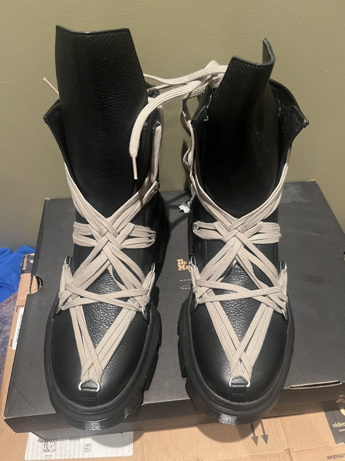 Dr. Martens × Rick Owens 1460 DMXL Megalace RO - Rick owens x Dr Martens - size 13 Size US 13 / EU 46 - 4 Thumbnail