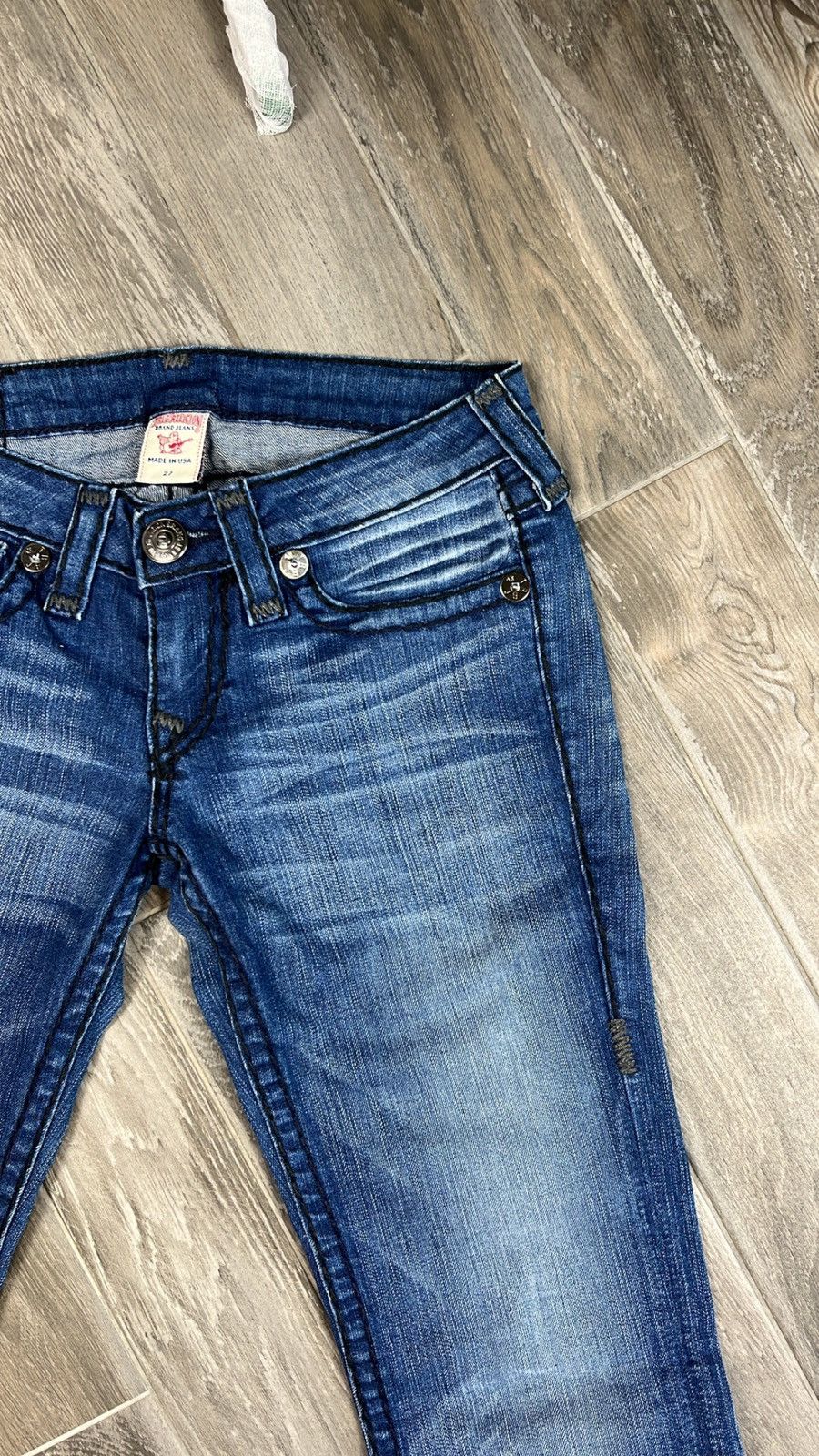True Religion × Vintage Hype True Religion Y2K Pants Size US 27 - 3 Thumbnail