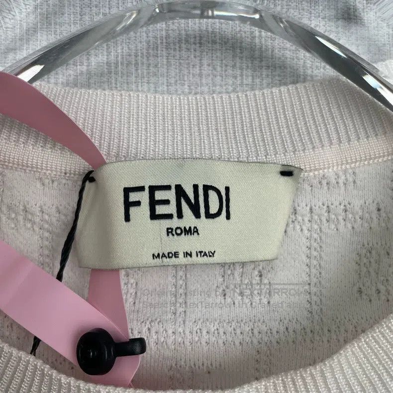 Fendi Fendi Jacquard Short Sleeve Size XXS / US 00 / IT 34 - 2 Thumbnail