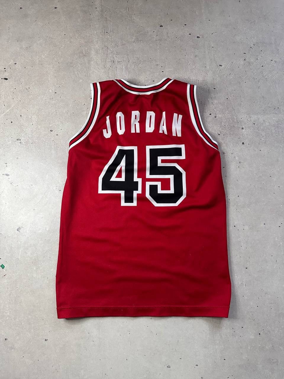 Champion Champion Chicago Bulls Michael Jordan #45 Red Jersey Vintage Size US M / EU 48-50 / 2 - 8 Thumbnail