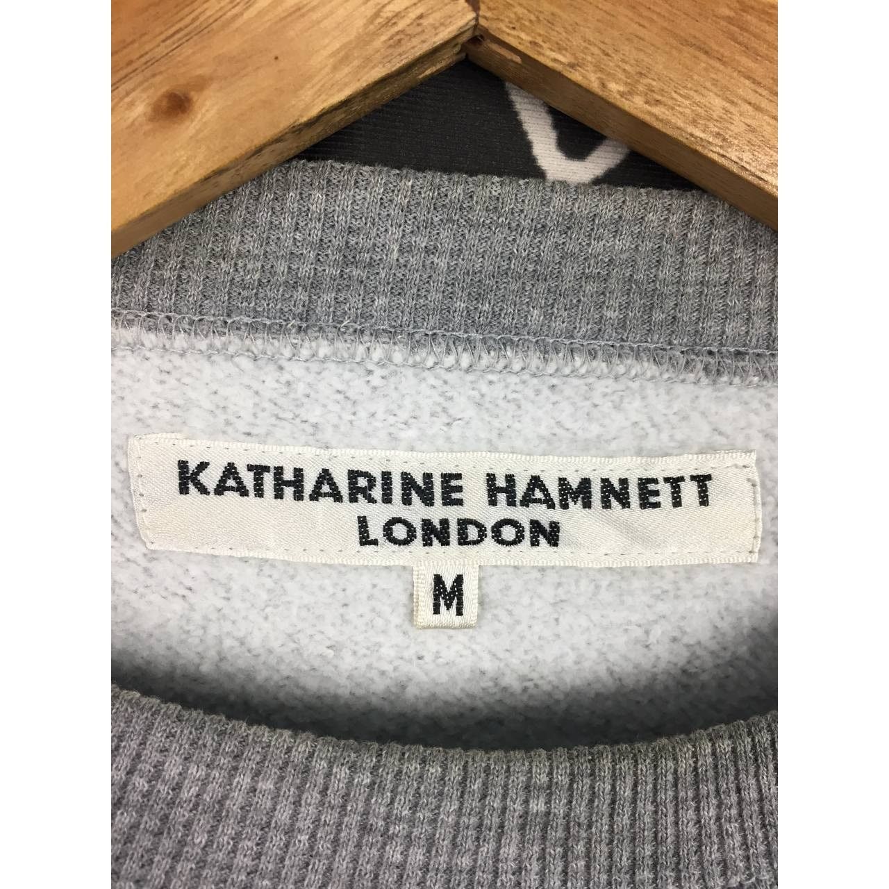 Katharine Hamnett London Vtg Katharine Hamnett London Spell Out Logo Sweatshirt Size US M / EU 48-50 / 2 - 14 Thumbnail