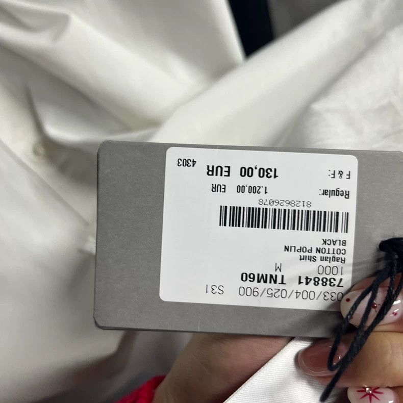 Balenciaga Balenciaga White contrast monogram logo print sunscreen si Size US M / EU 48-50 / 2 - 5 Thumbnail