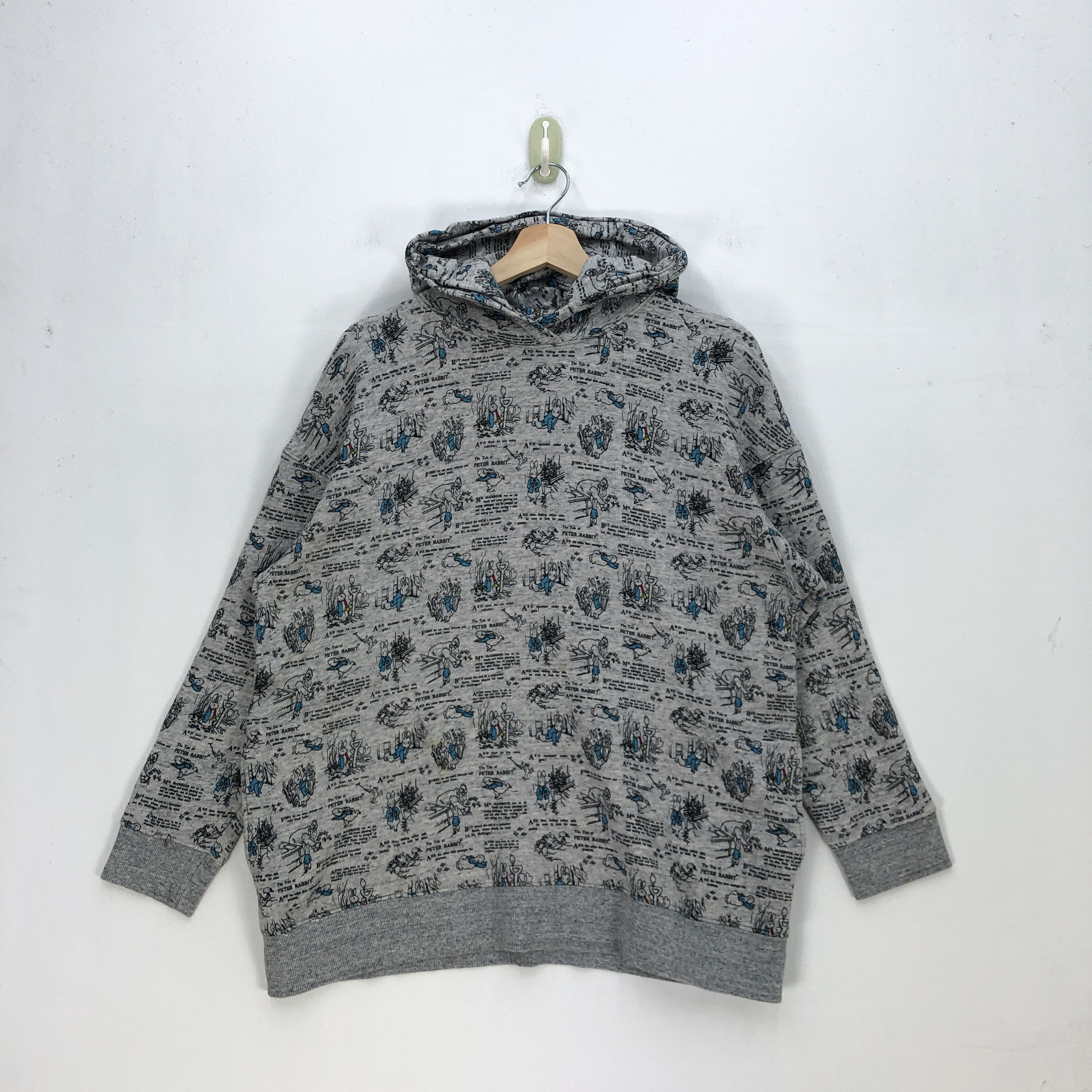 Cartoon Network × Vintage Peter Rabbit Sweater Cartoon Movie Full Print Sweater Size US L / EU 52-54 / 3 - 1 Thumbnail