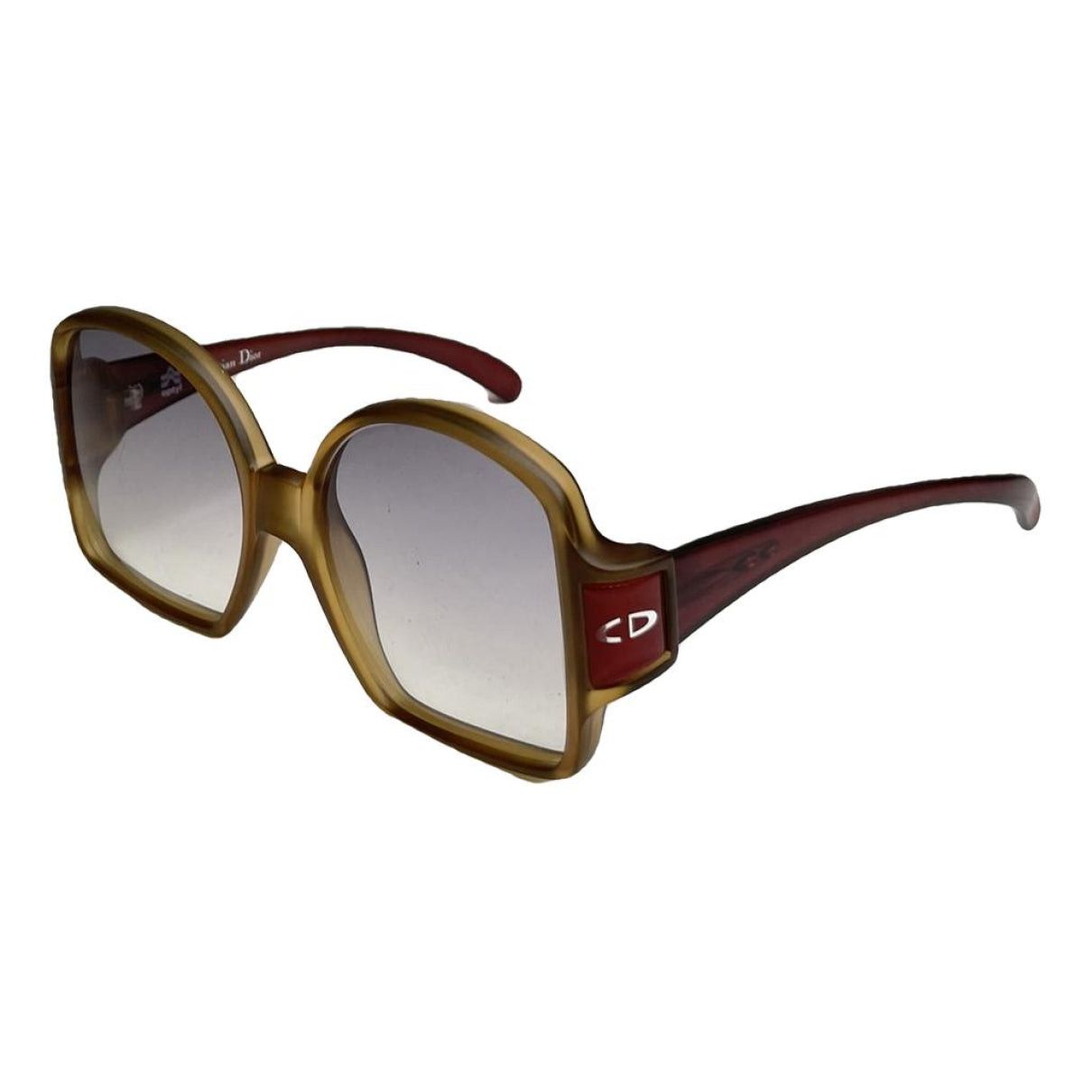 Dior Red Plastic Sunglasses Size ONE SIZE - 1 Thumbnail