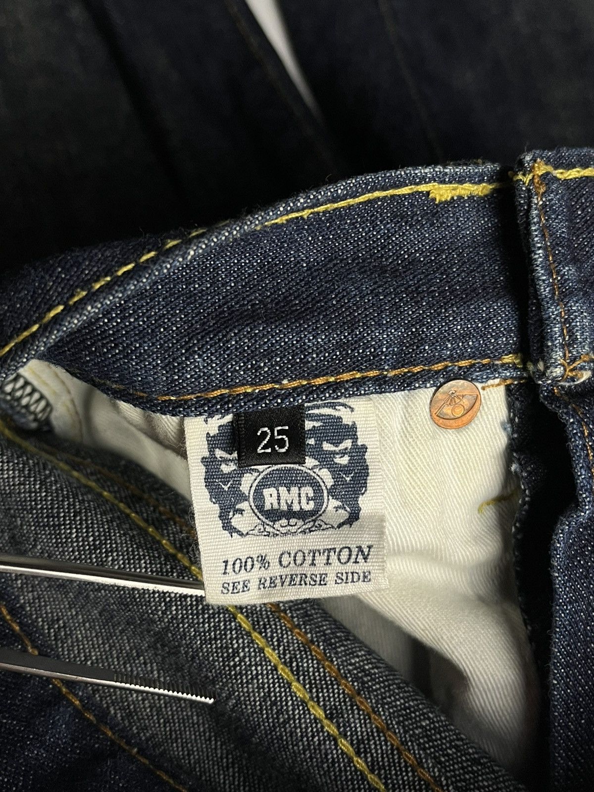 RMC Jeans RMC Red Monkey Company x McDonalds Embroidered Pants Size US 26 / EU 42 - 6 Thumbnail