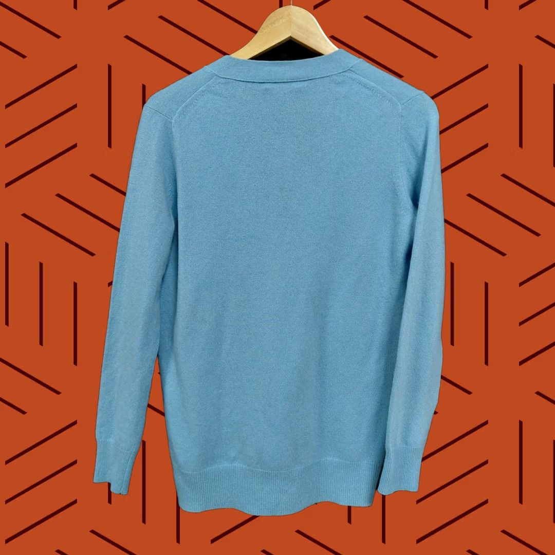 J.Crew NWT J.CREW Cardigan Wool Cashmere Blend Blue Solid Knit Women XS Size Size XS / US 0-2 / IT 36-38 - 1 Thumbnail