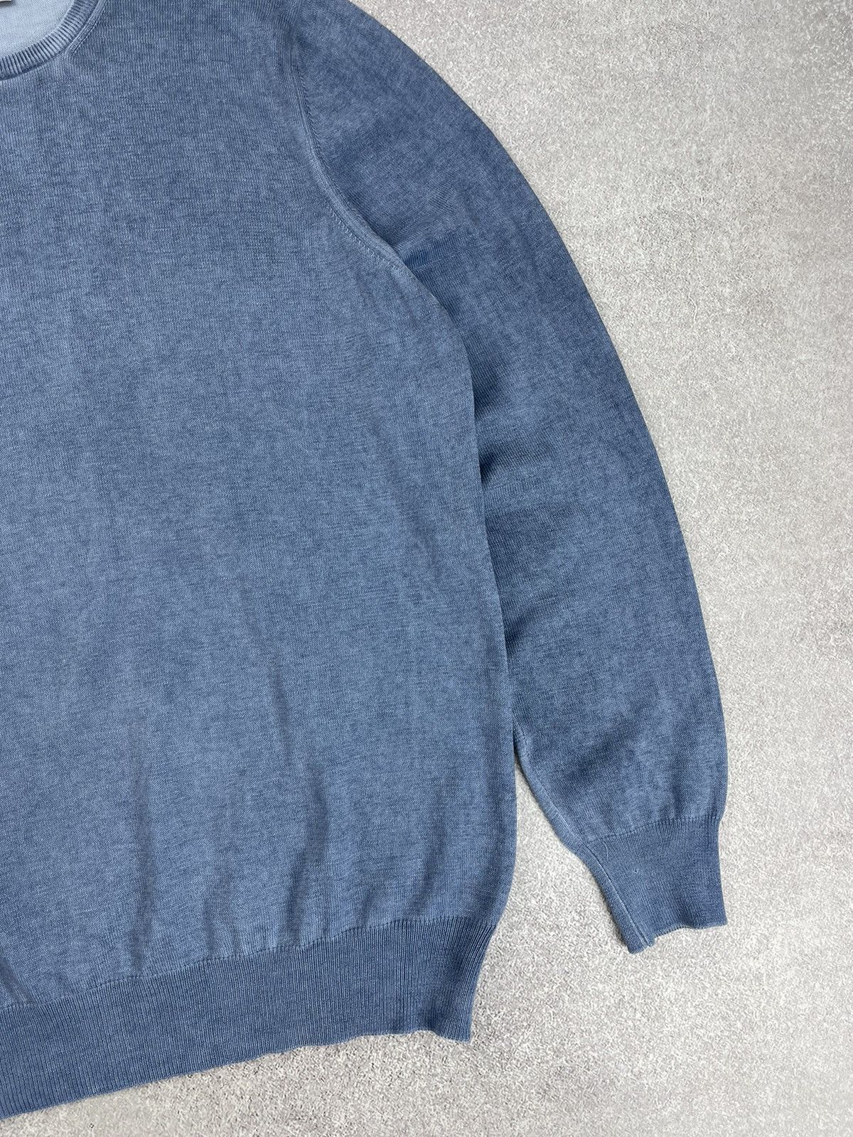 Gran Sasso Gran Sasso Cotton Knit Sweater Men’s Size 52 Size US L / EU 52-54 / 3 - 2 Thumbnail