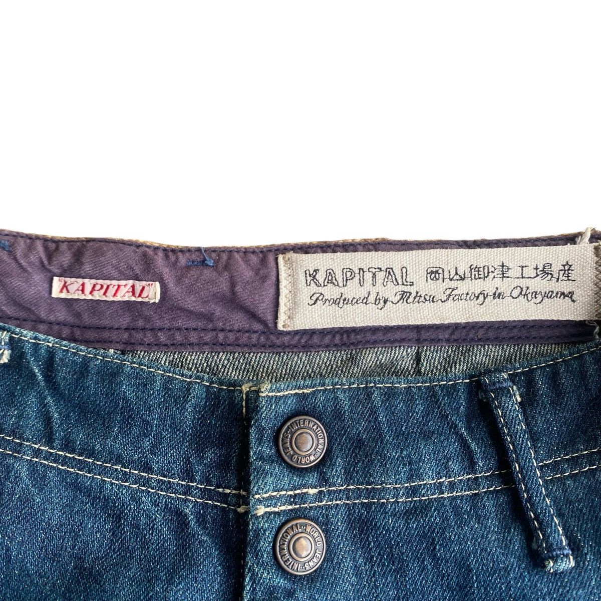 Kapital KAPITAL “Sack Jeans” Size US 32 / EU 48 - 9 Thumbnail