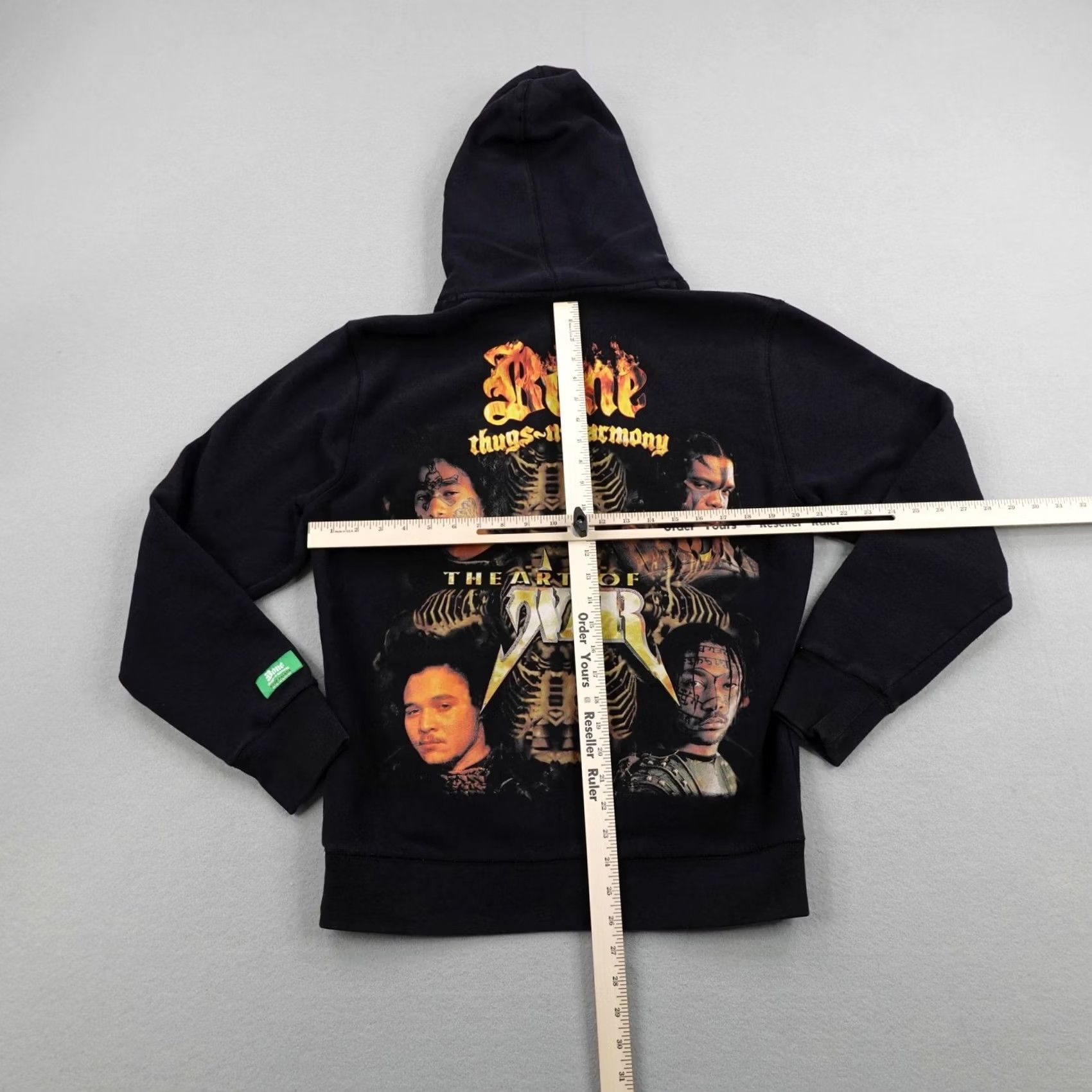 Palace Shoe Palace Bone Thugs-n-Harmony Hoodie Large Black Art Of War Rap Sweatshirt Mens Size US L / EU 52-54 / 3 - 5 Thumbnail