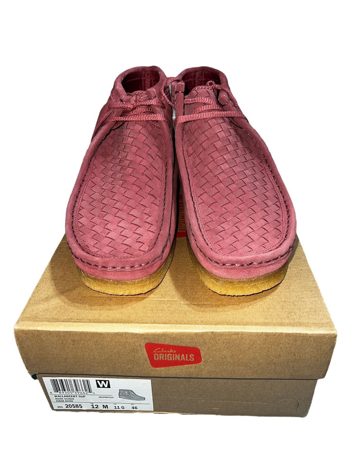 Clarks × Supreme Supreme x Clarks Wallabee Woven Rose SS16 Size US 12 / EU 45 - 2 Thumbnail