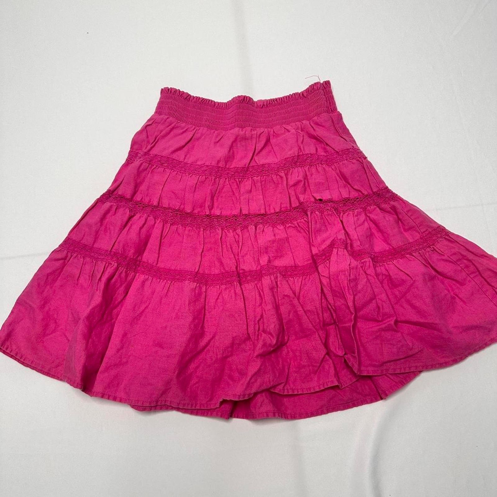Old Navy Pink Size XS Vintage Old Navy Y2K-Boho Maxi Skirt Size 26" / US 2 / IT 38 - 1 Thumbnail
