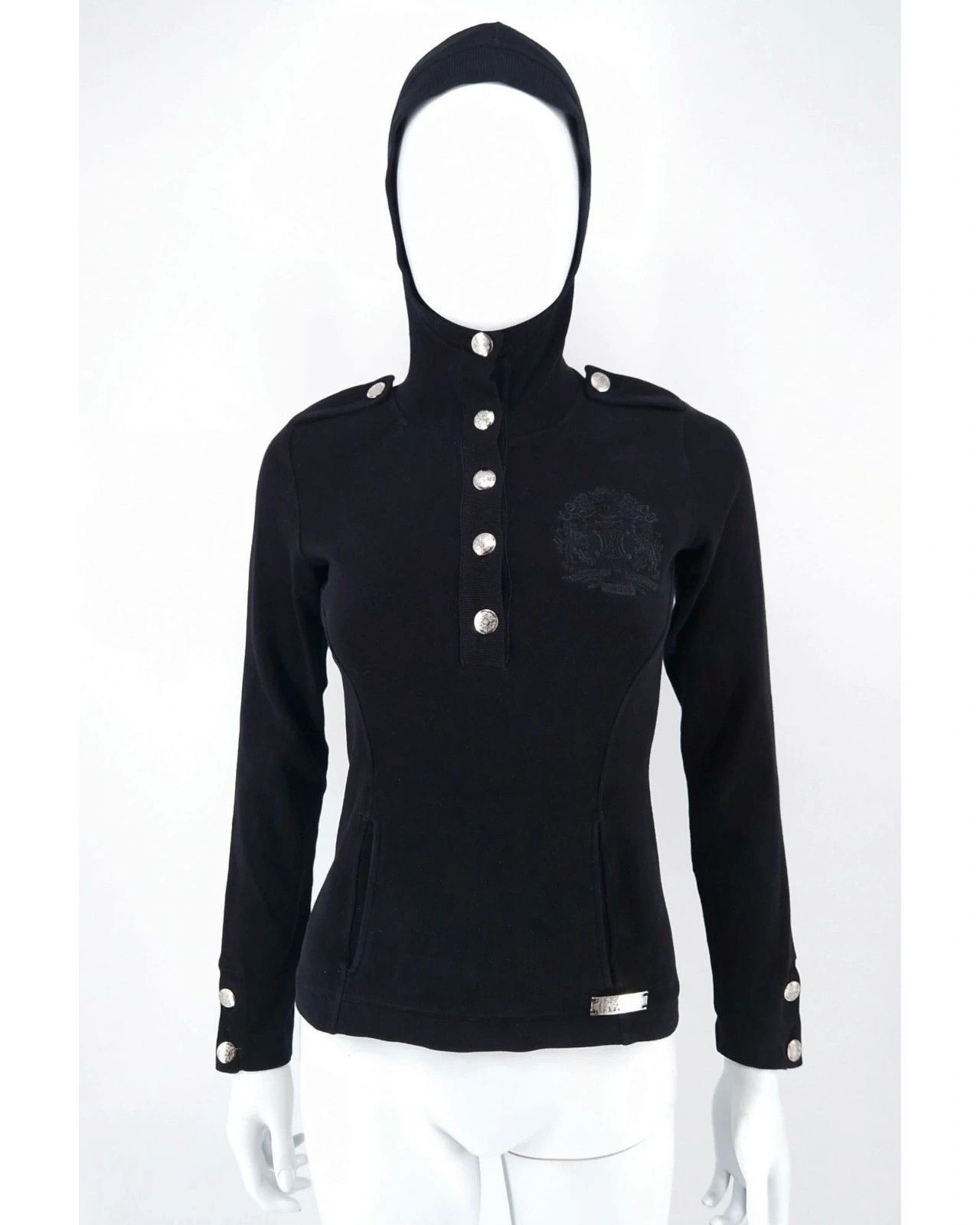 Celine Céline Fitted Military Hoodie Size S / US 4 / IT 40 - 1 Thumbnail