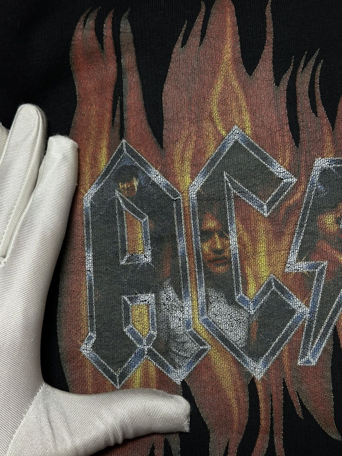AC/DC Vintage AC/DC Shot Down In Flames Hoodie Size US M / EU 48-50 / 2 - 7 Thumbnail