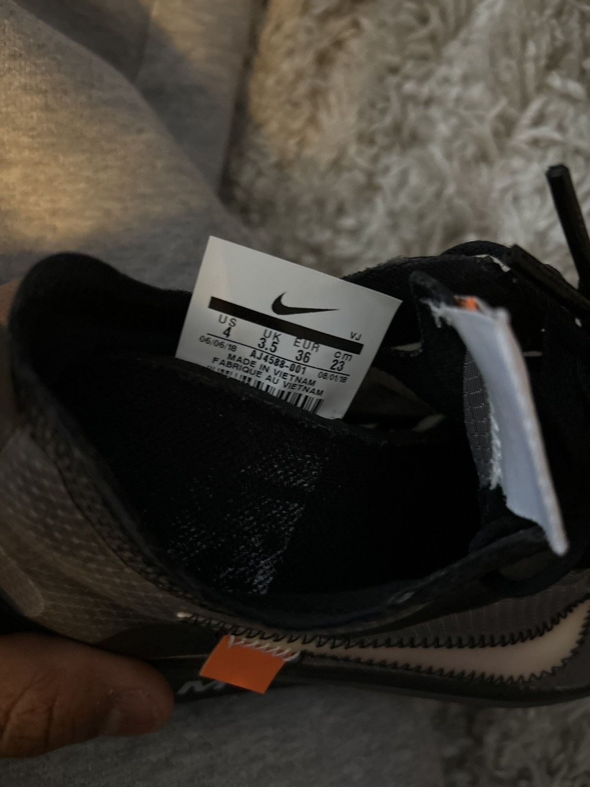 Nike × Off-White The 10 off white Nike zoom fly Size US 4 / IT 34 - 6 Thumbnail