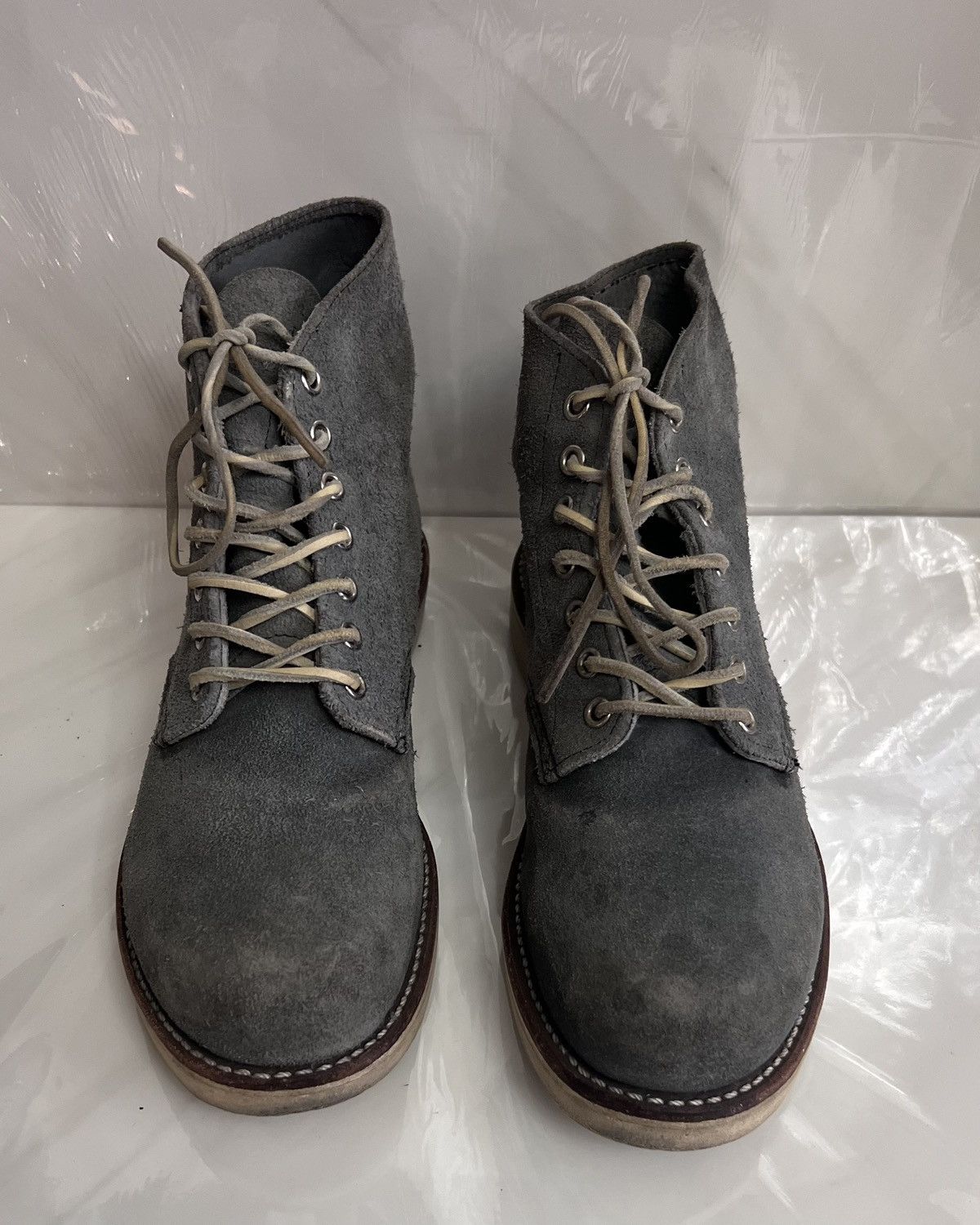 Red Wing Red wing #8144 Round toe blue slate Abilene boot size 8 D Size US 8 / EU 41 - 10 Thumbnail