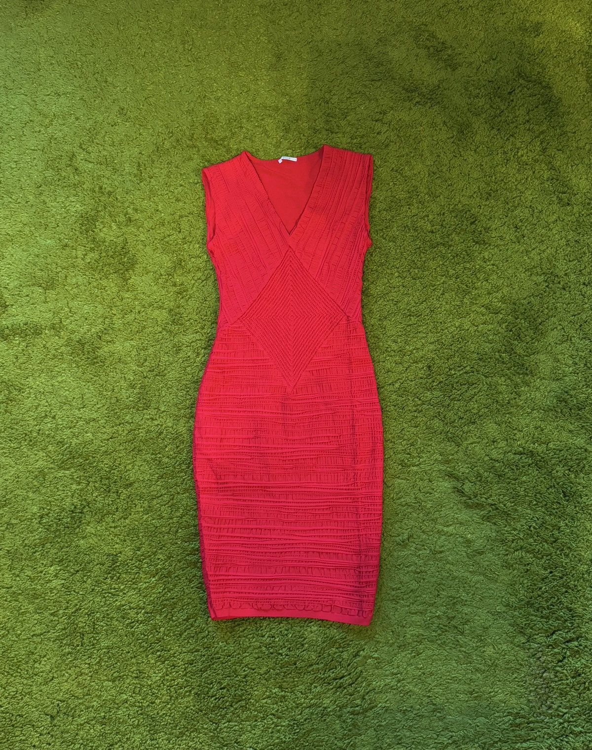 Designer × Wolford Wolford avant garde ribbed dress Size XS / US 0-2 / IT 36-38 - 1 Thumbnail