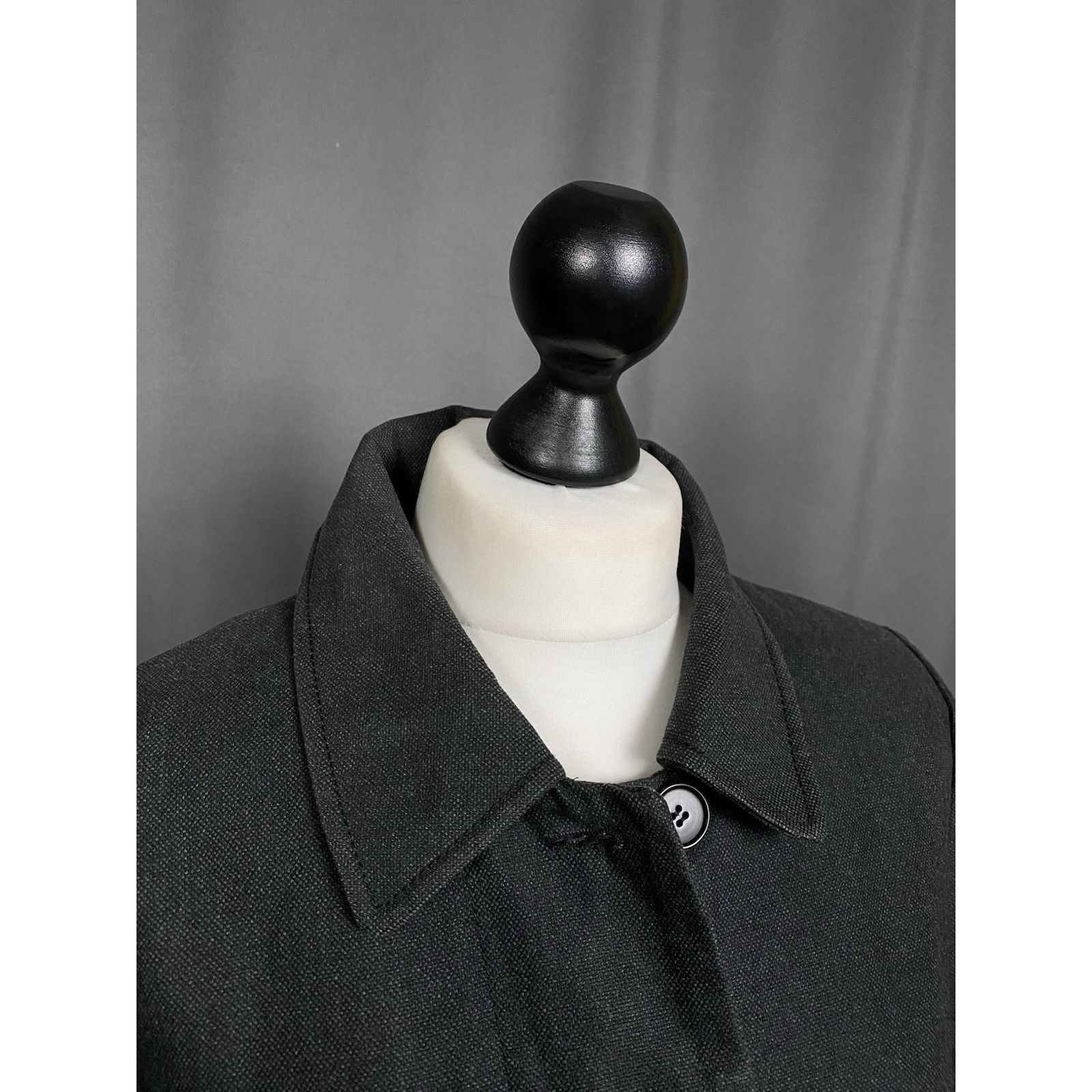 Prada Prada Milano Women's Gray Long Trench Over Coat Size 40 Size S / US 4 / IT 40 - 6 Thumbnail