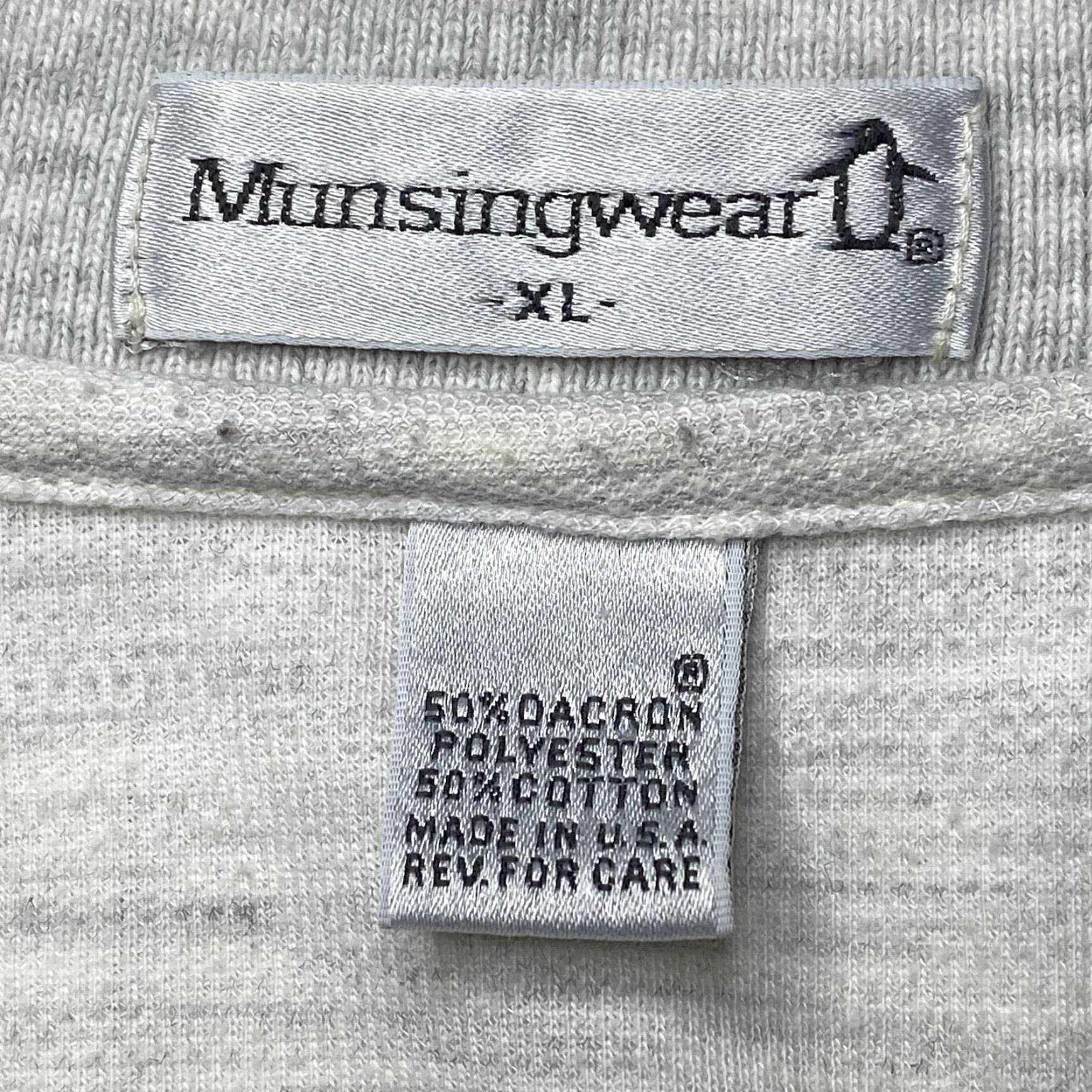 Vintage Munsingwear Mens XL Golf Polo Pocket Made In USA Shirt Polo Adult XL White Size US XL / EU 56 / 4 - 2 Thumbnail