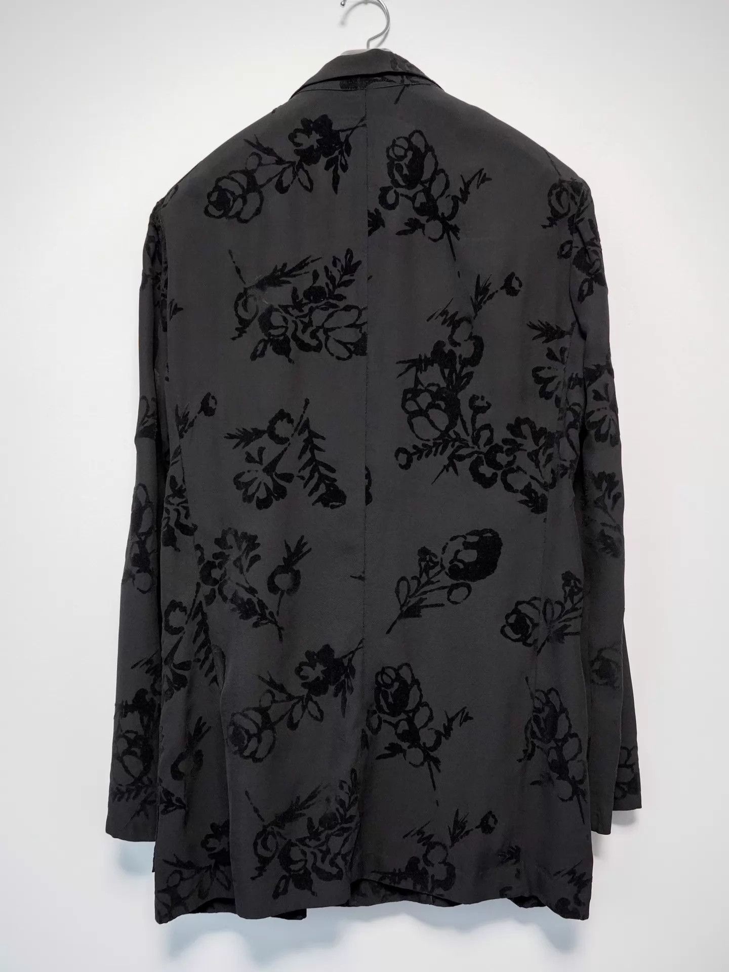 Yohji Yamamoto Yohji Yamamoto 1997SS Velvet Floral Blazer M Size US M / EU 48-50 / 2 - 3 Thumbnail