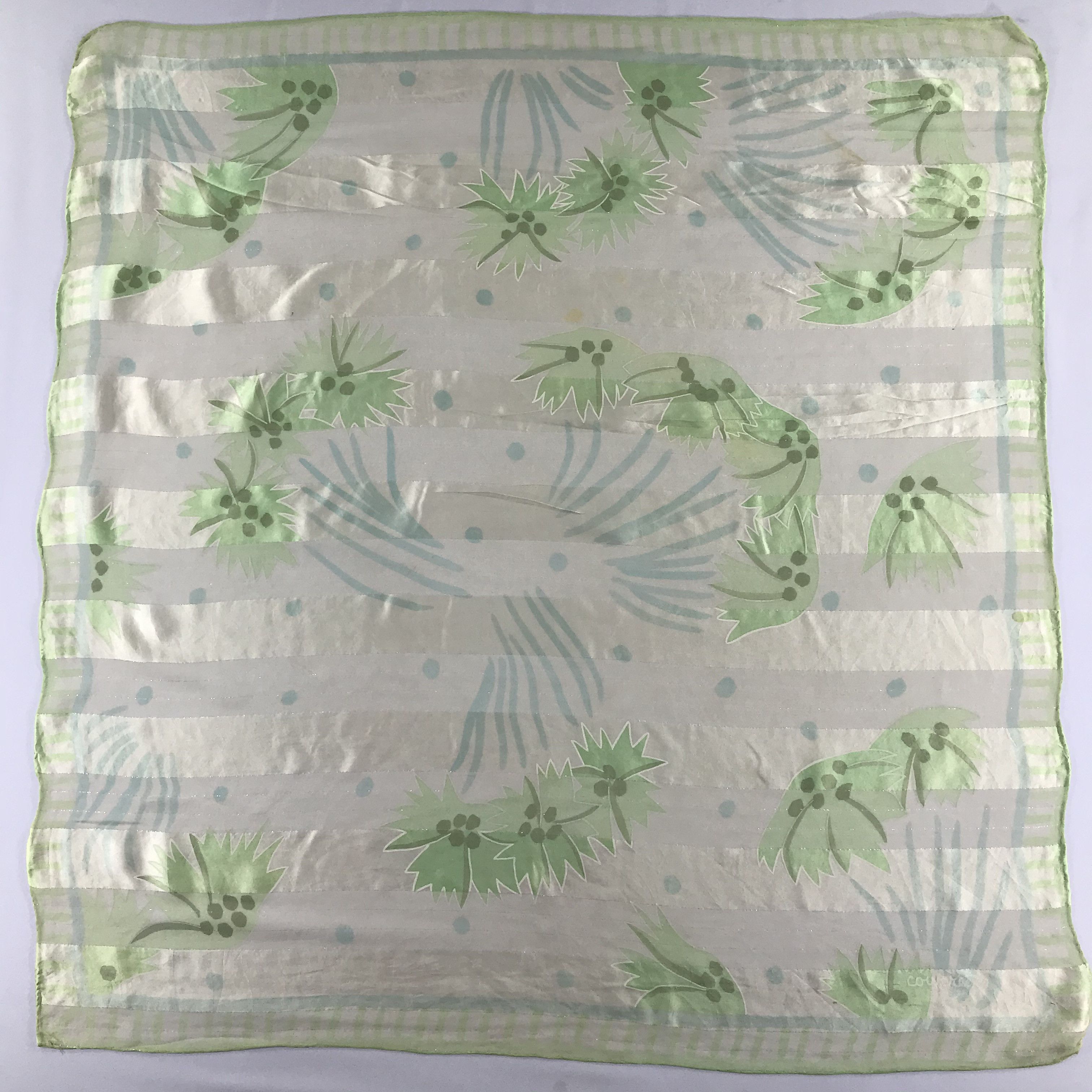 Courreges Vintage Courreges Silk Scarf Size ONE SIZE - 2 Thumbnail