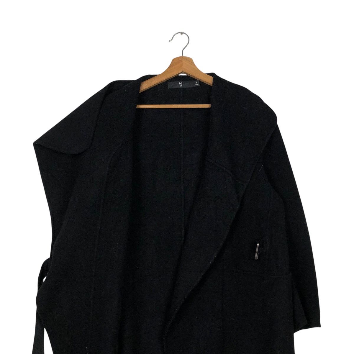Jil Sander × Uniqlo Rich Black Iconic Long Jacket Bondage Parachute Jill Sander Size US M / EU 48-50 / 2 - 14 Thumbnail