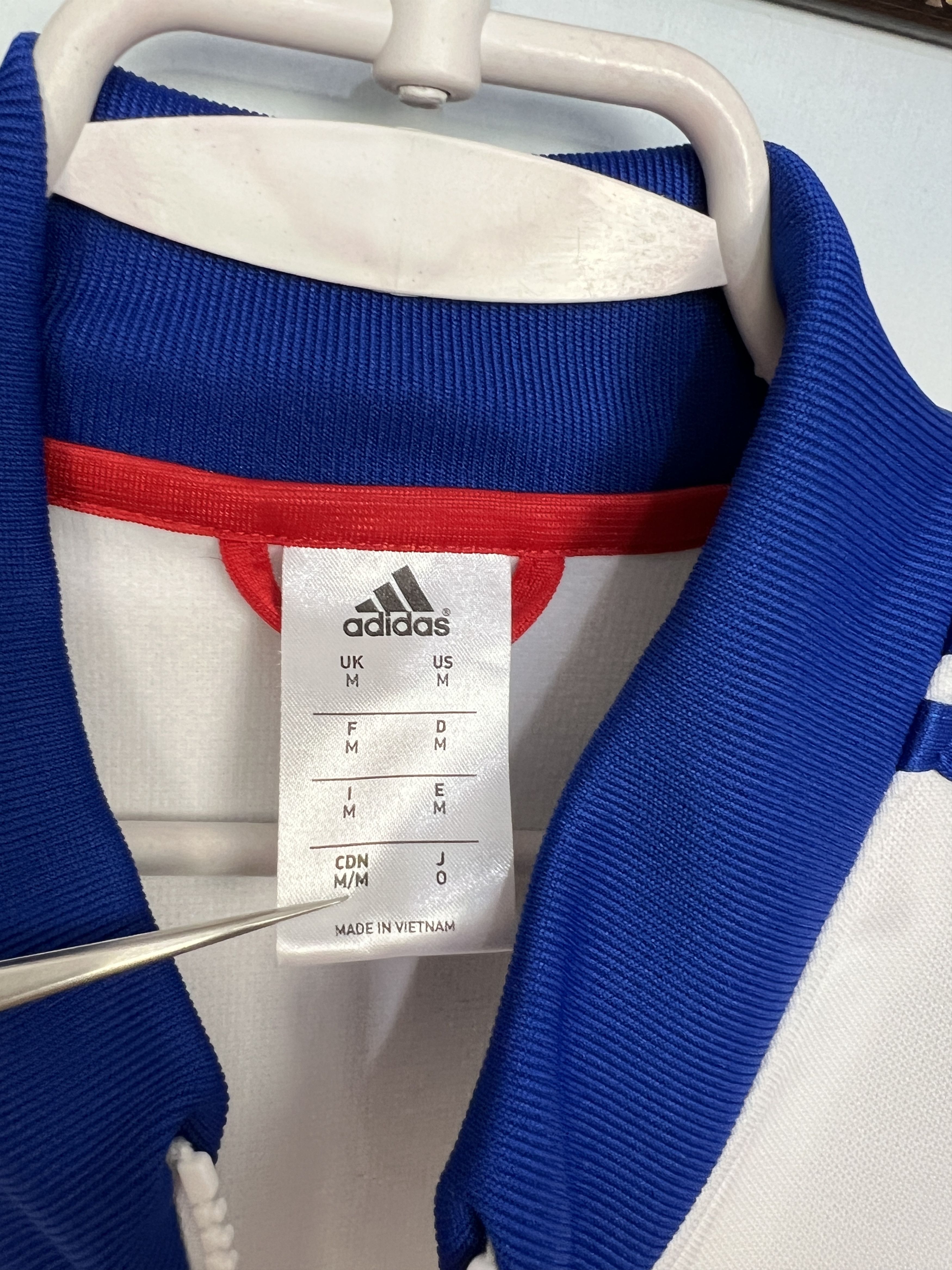 Adidas Vintage OL Lyon Football Jacket Soccer Track Top Zip Rare Size US M / EU 48-50 / 2 - 7 Thumbnail