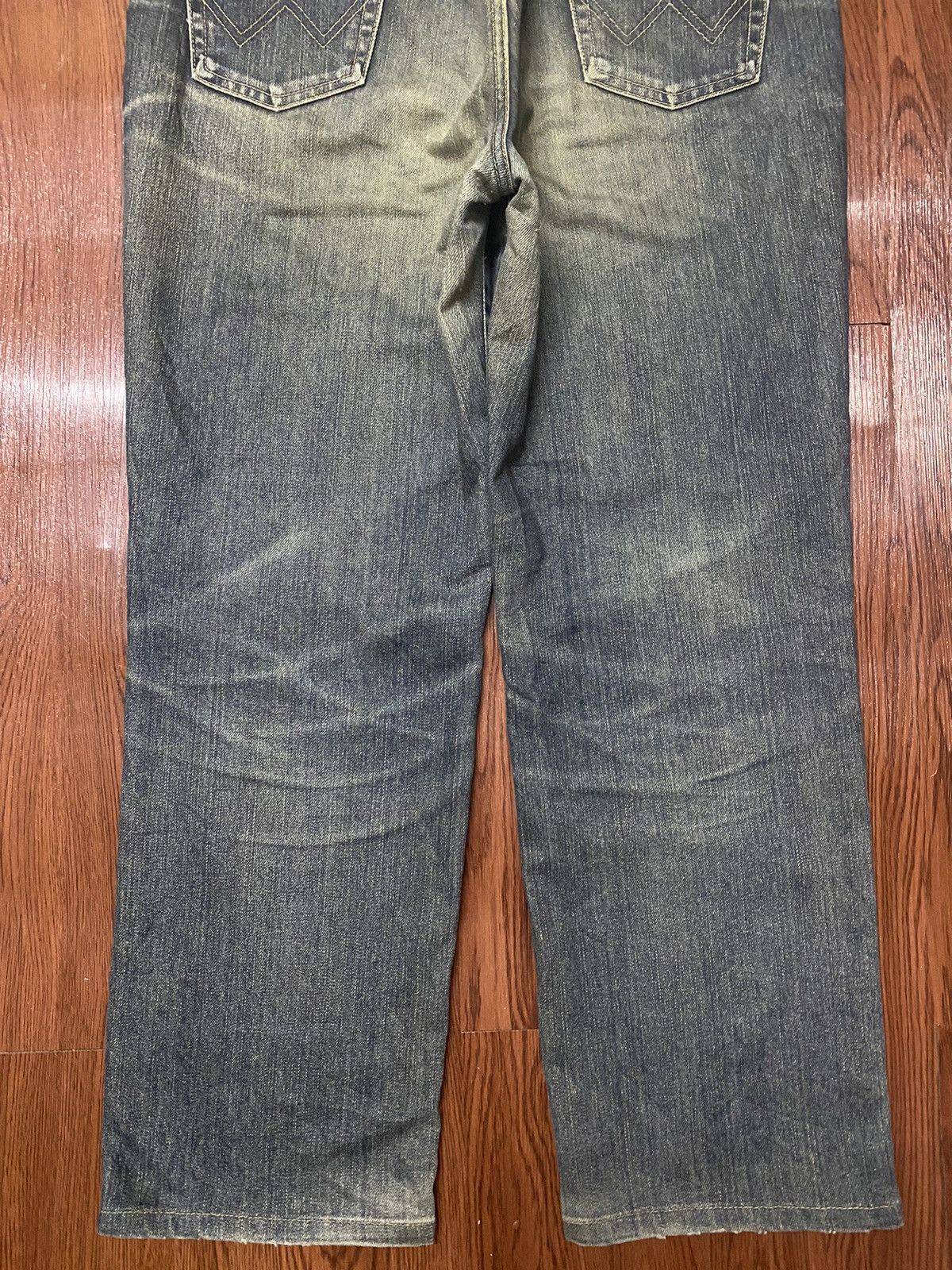 Edwin Vintage Japanese Brand Mud Wash Style Loose Jeans Size US 31 - 6 Thumbnail