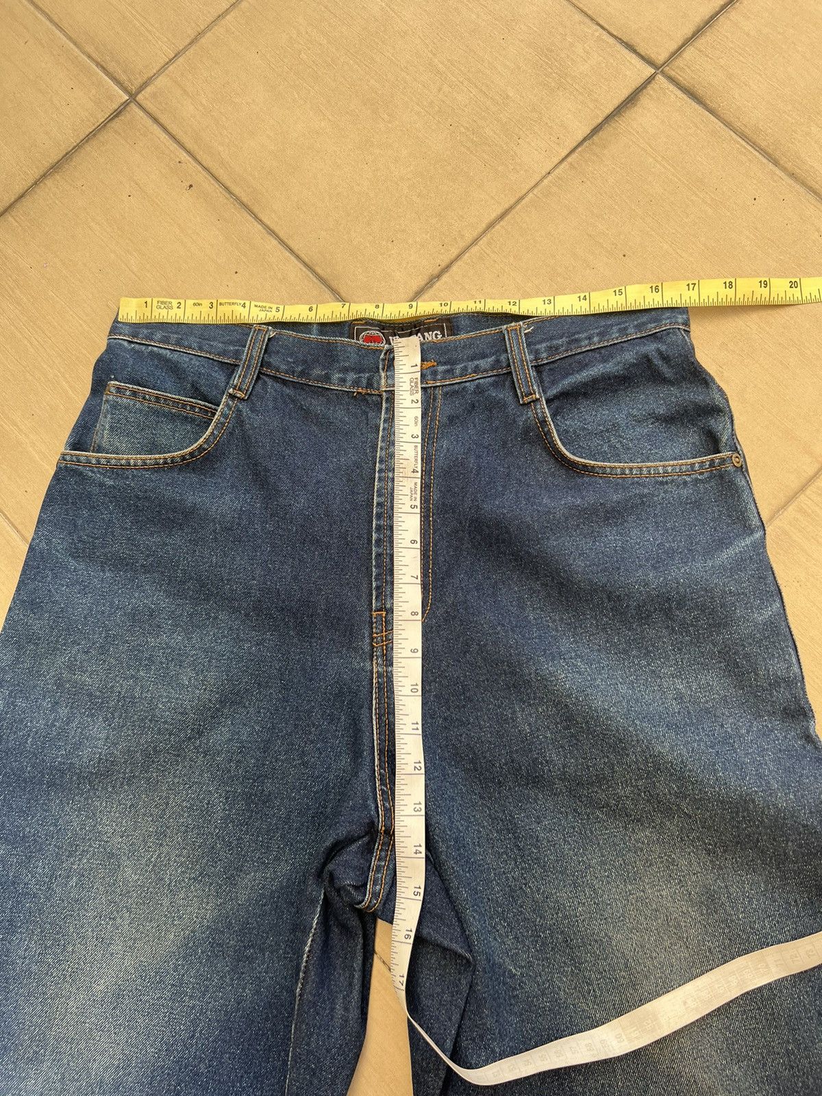 Vintage × Wu-Tang Clan Vintage 90s Wu Tang Mud Denim Baggy Jeans Hip Hop Size US 33 - 3 Thumbnail