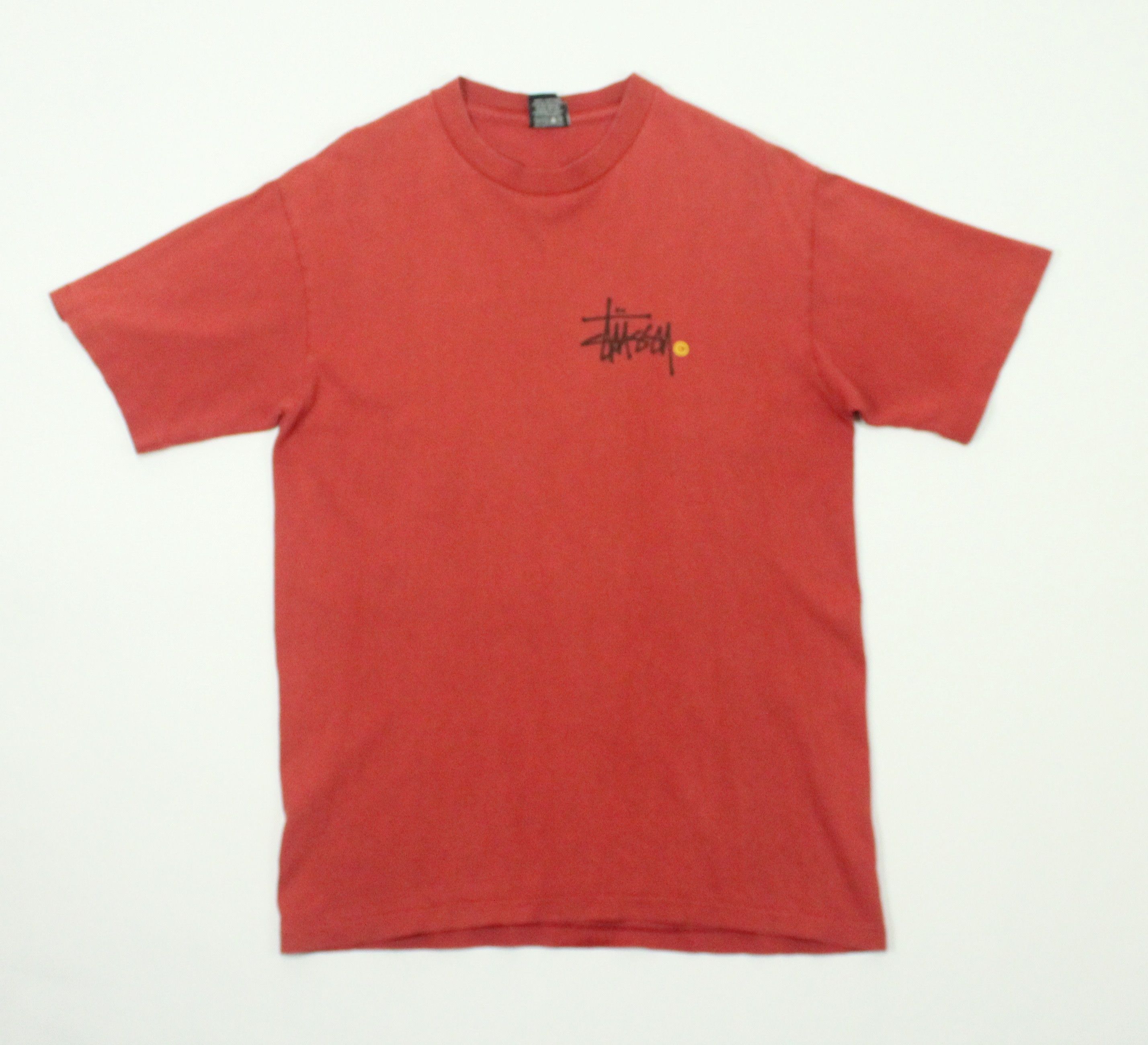 Stussy Vintage 90s STUSSY T Shirt Big Logo Spell Out Single Stitch Size US S / EU 44-46 / 1 - 10 Thumbnail
