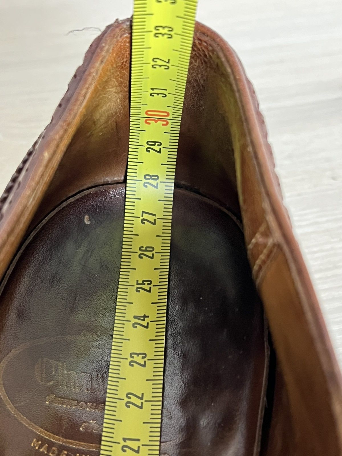 Church's Church's Custom Grade Brown Leather Semi-Brogue Oxfords Size US 9.5 / EU 42-43 - 24 Thumbnail