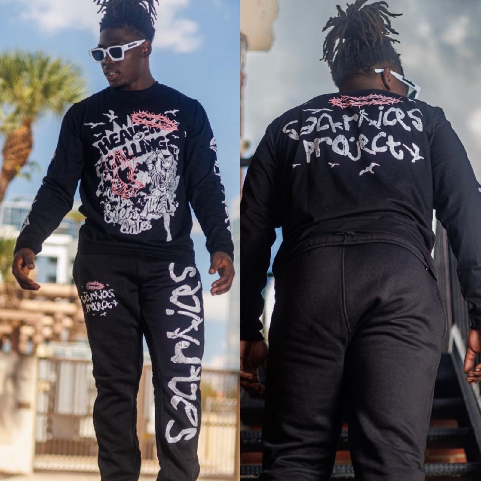 Other Sackrifices Graphic Tee Long Sleeve Shirt Black L Size US L / EU 52-54 / 3 - 6 Thumbnail