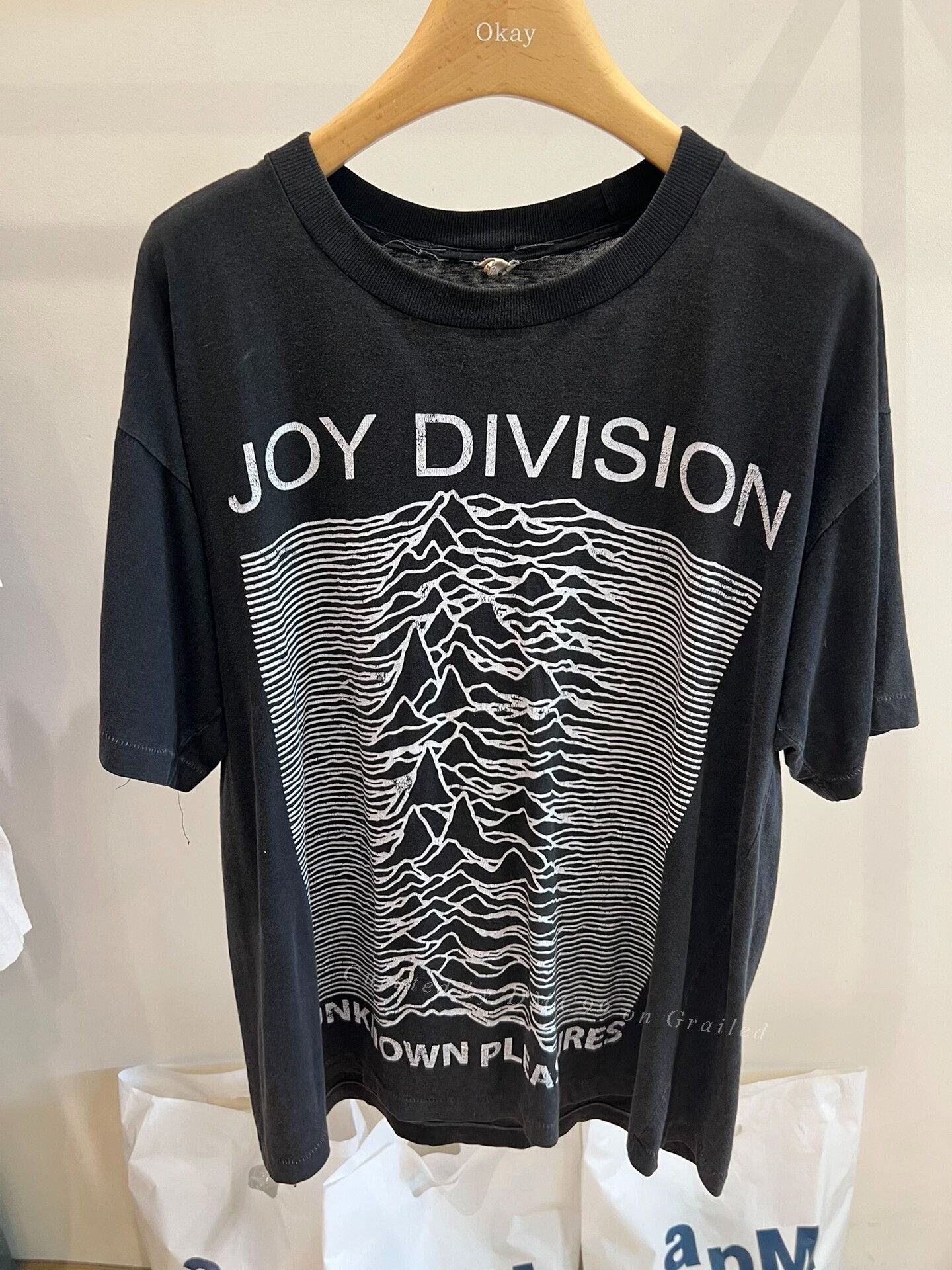 Other Vintage Joy Division 90s Sound Wave Graphic Size US M / EU 48-50 / 2 - 1 Thumbnail