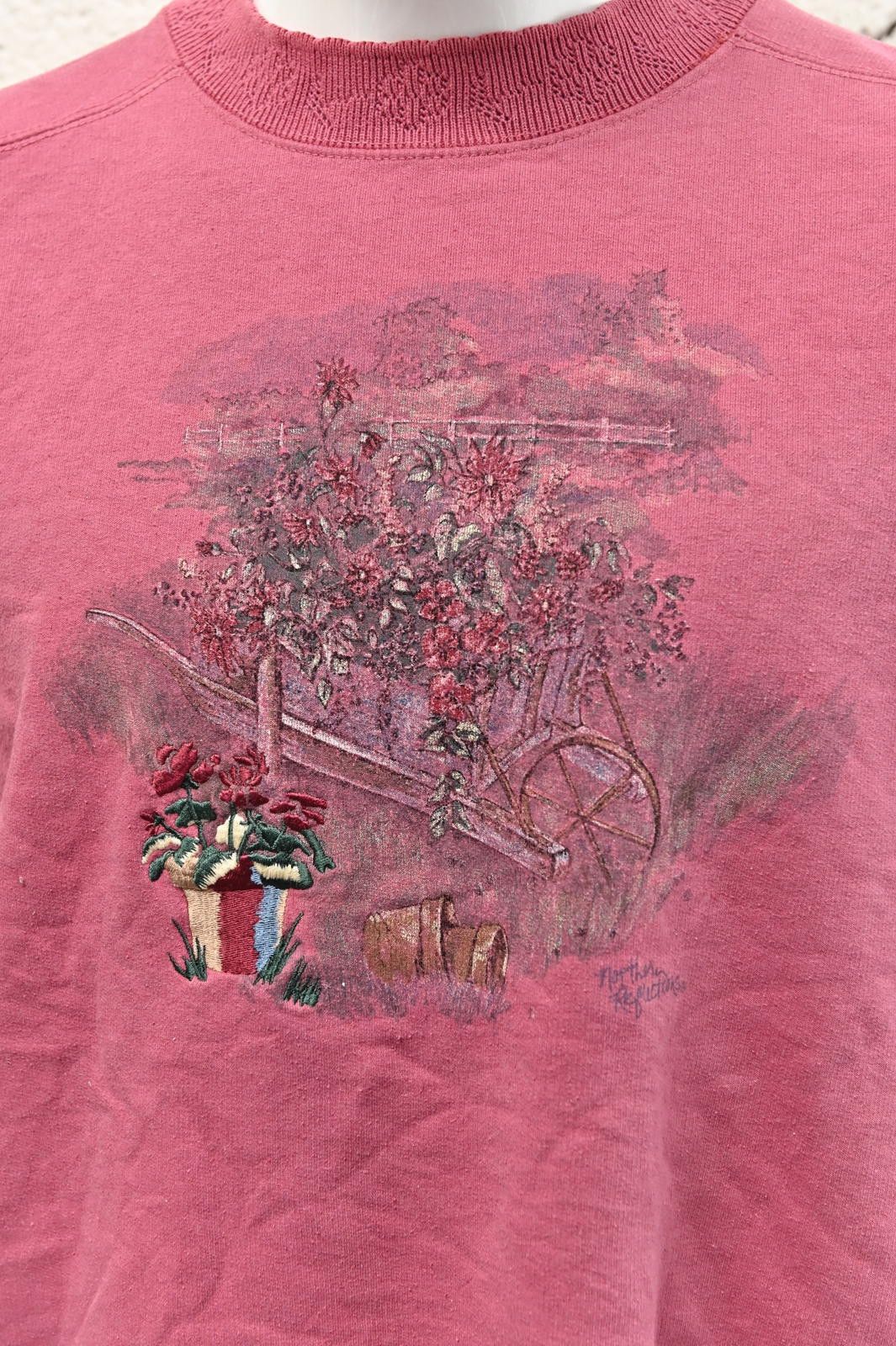 Northern Reflections Northern Reflections Pink Sweatshirt Womens Size XL Size XL / US 12-14 / IT 48-50 - 2 Thumbnail
