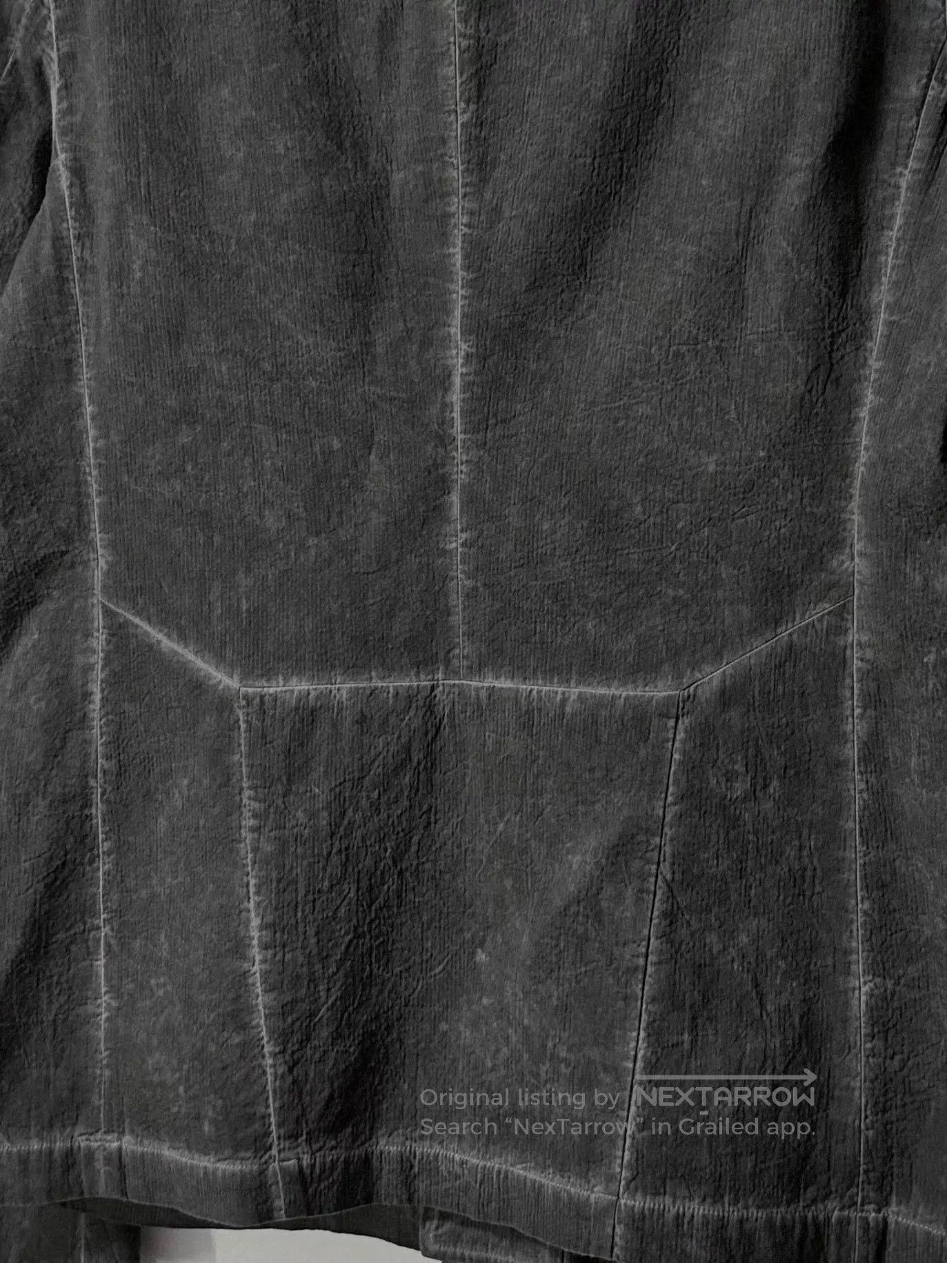Japanese Brand Ink Dust Layered Collar Jacket. Size US L / EU 52-54 / 3 - 7 Thumbnail