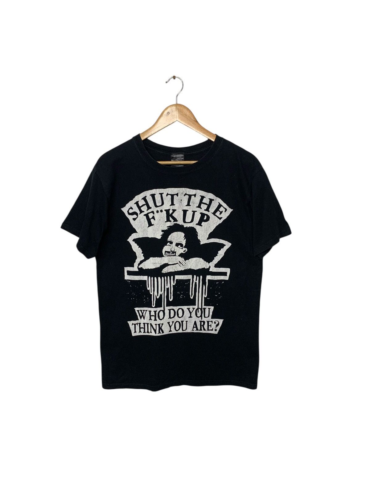 Japanese Brand Rare Deviluse Shut The F**K Up T Shirt Size US M / EU 48-50 / 2 - 1 Thumbnail