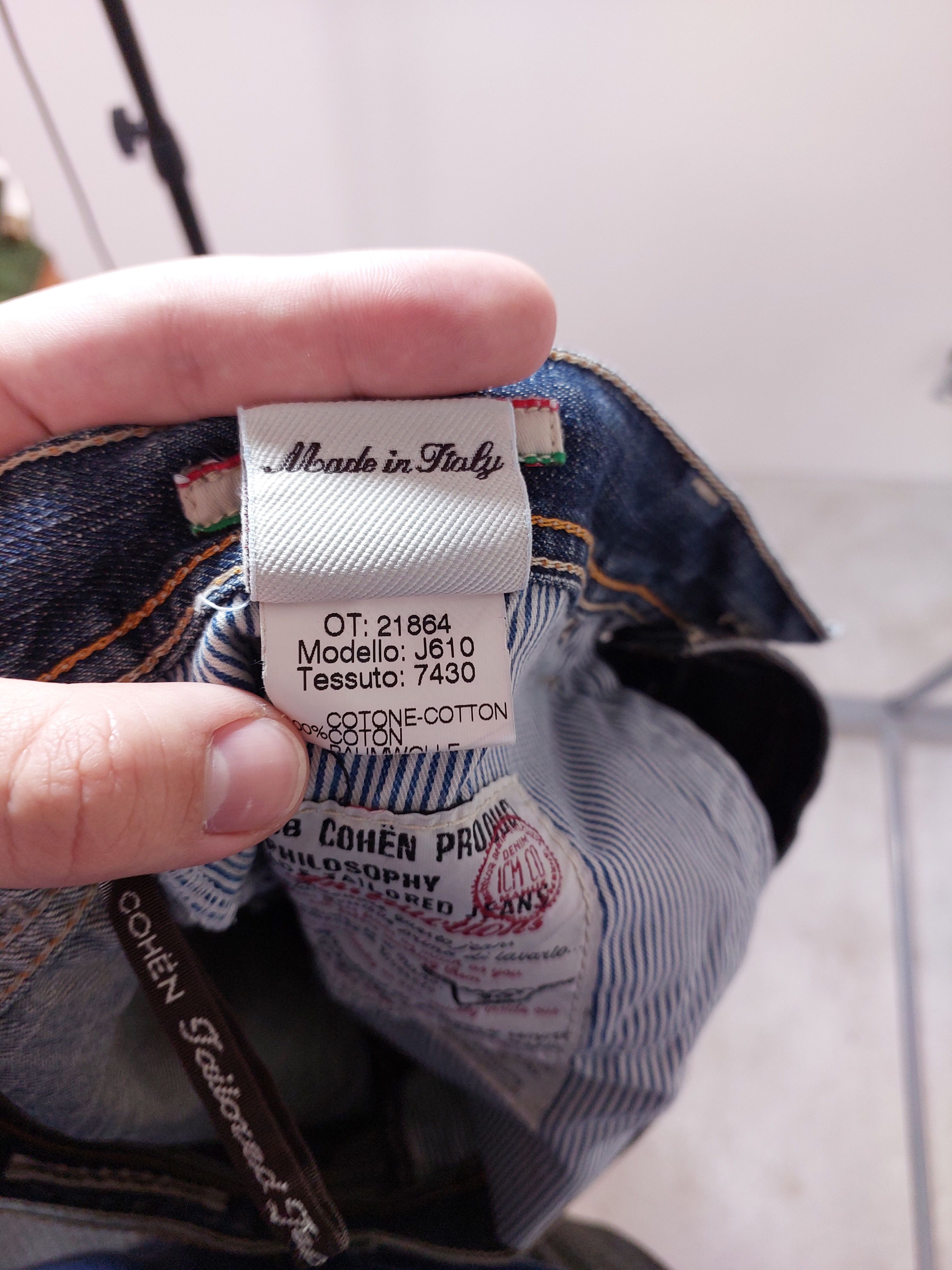 Jacob Cohen Jacob Cohen Mens Jeans 36 Gray Made In Italy Size US 36 / EU 52 - 12 Thumbnail