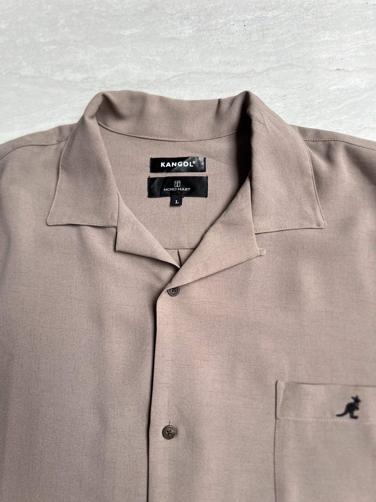Kangol KANGOL Mono Mart Brown Shirt Size US XL / EU 56 / 4 - 9 Thumbnail
