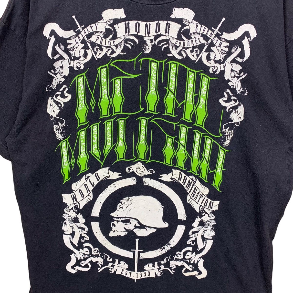 Metal Mulisha Vintage 90’s Metal Mulisha Men’s Motorcross Tee Big Logo Size US XL / EU 56 / 4 - 5 Thumbnail