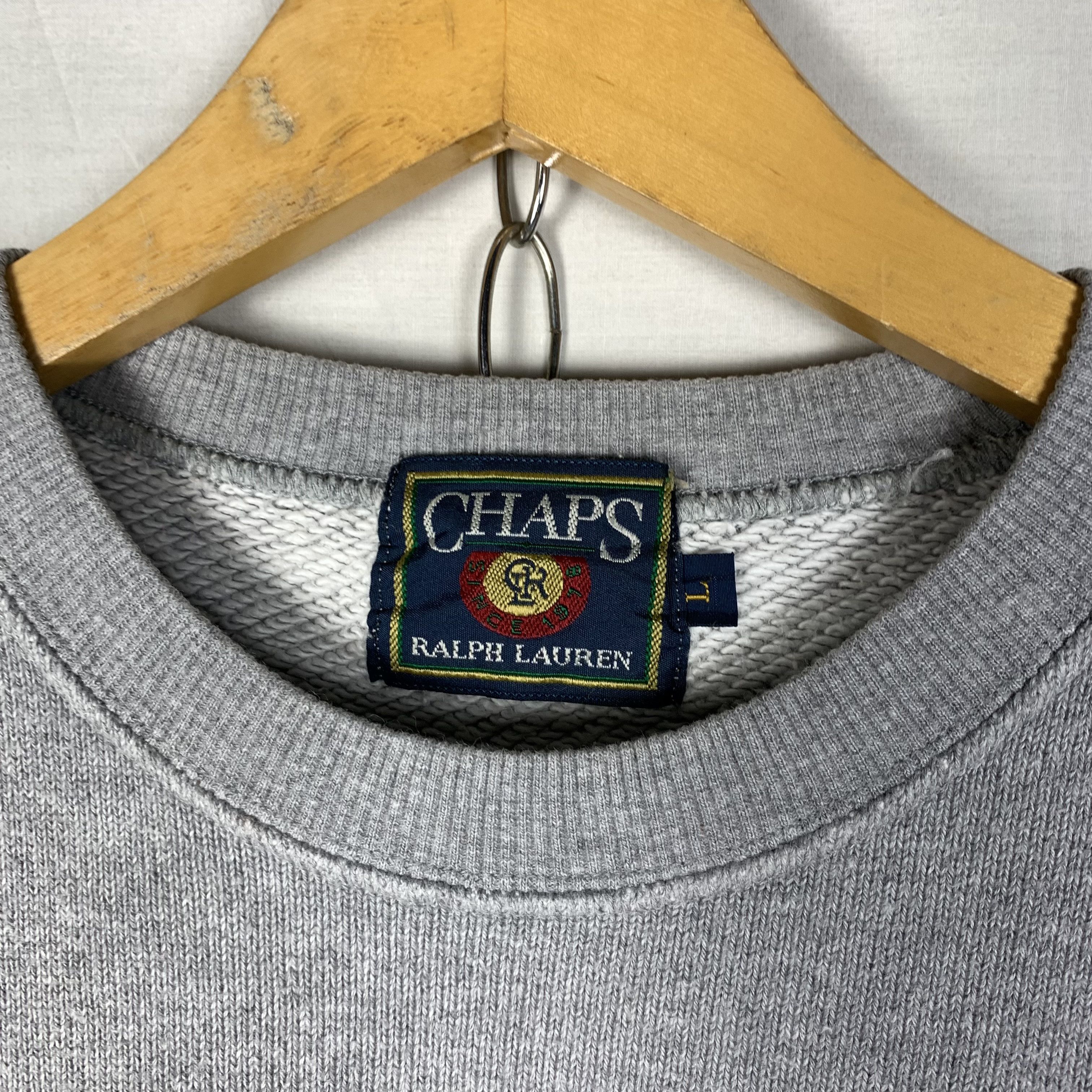 Chaps Ralph Lauren Vintage Chaps Ralph Lauren Sweatshirt Crewneck Size US L / EU 52-54 / 3 - 3 Thumbnail