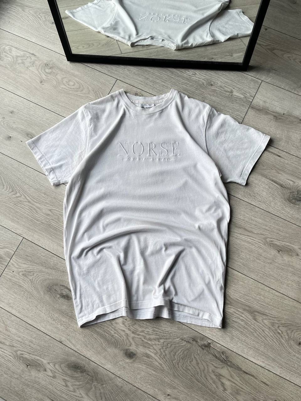 Norse Projects × Vintage Vintage Norse Projects White Boxy Tee Y2K L Size US L / EU 52-54 / 3 - 2 Thumbnail