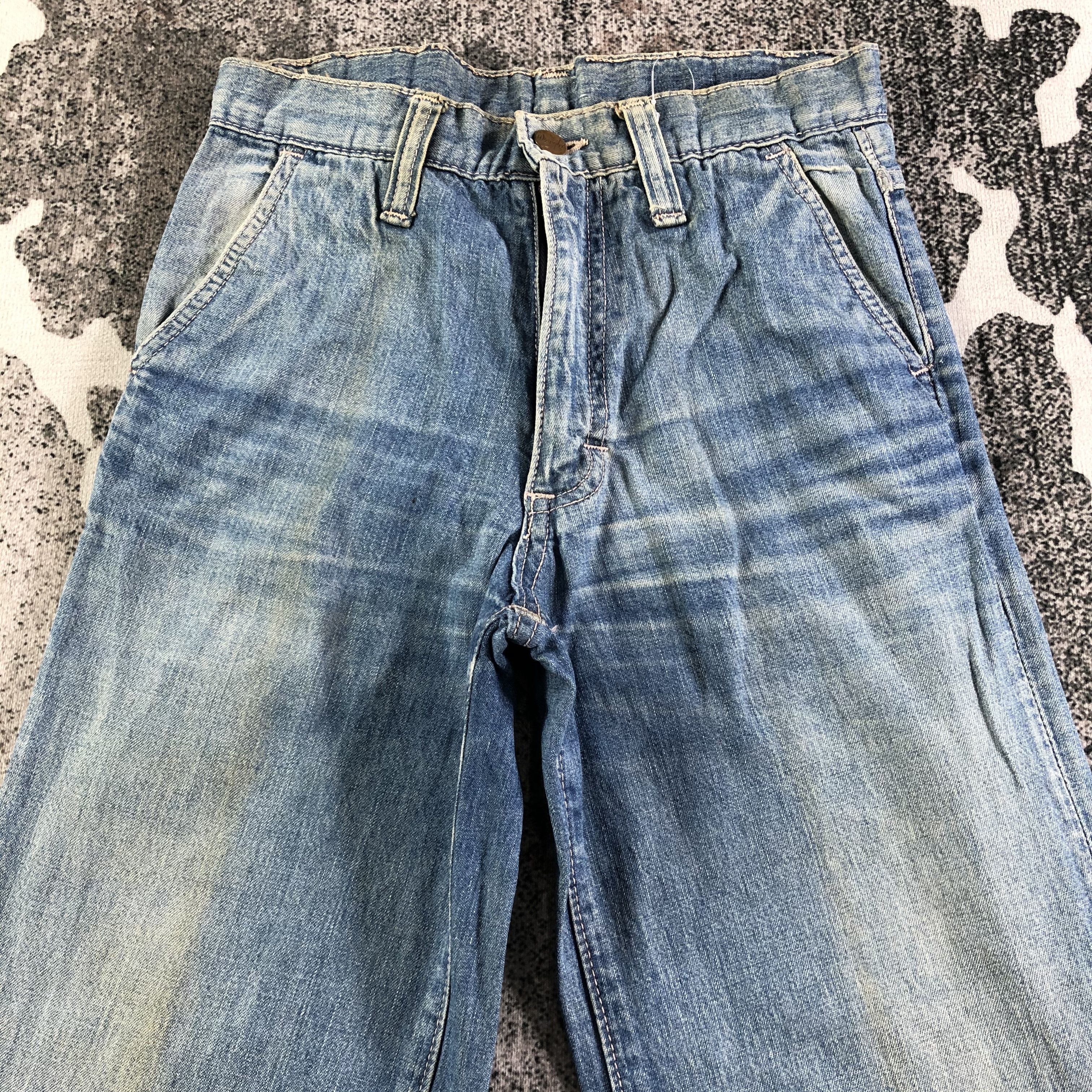Vintage Vintage Wrangler Bell Bottom Jeans Flare Denim KJ2282 Size US 26 / EU 42 - 3 Thumbnail