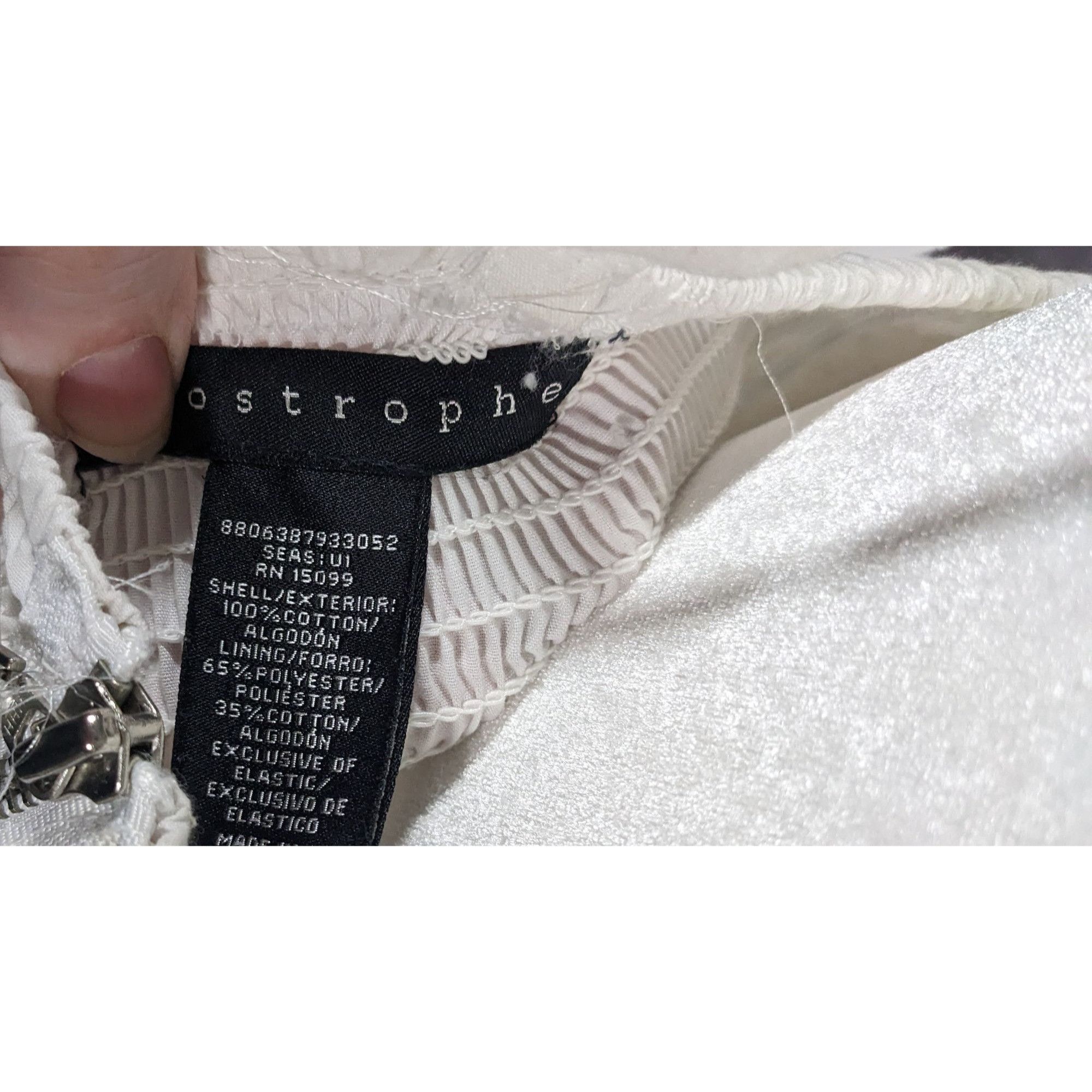 Other Summer White Y2K Embroidered Dress by Apostrophe Size L / US 10 / IT 46 - 6 Thumbnail