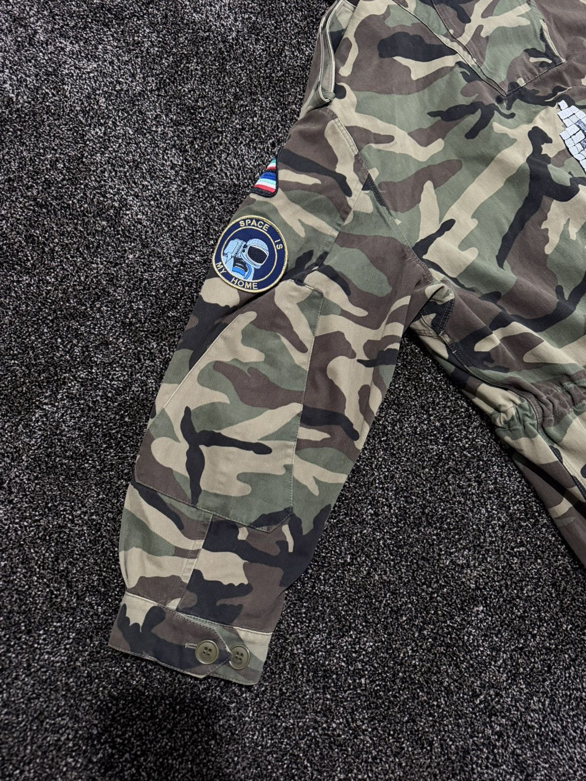 Saint Laurent Paris Saint Laurent x Hedi SS16 Rocket Logo Camo Parka Jacket Size US L / EU 52-54 / 3 - 15 Thumbnail