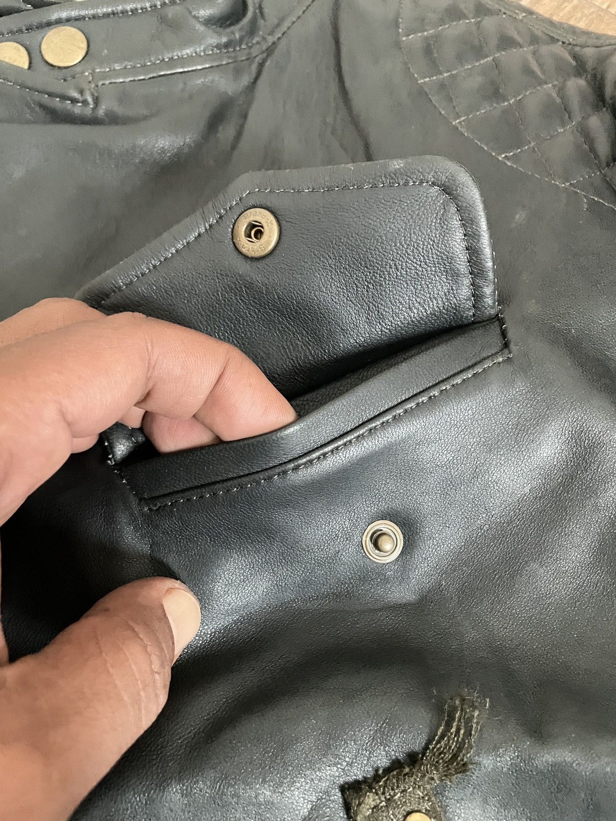 Paul Smith 🔥STEALS🔥RARE VTG PAUL SMITH LEATHER BIKER JACKET STYLE Size US S / EU 44-46 / 1 - 16 Thumbnail