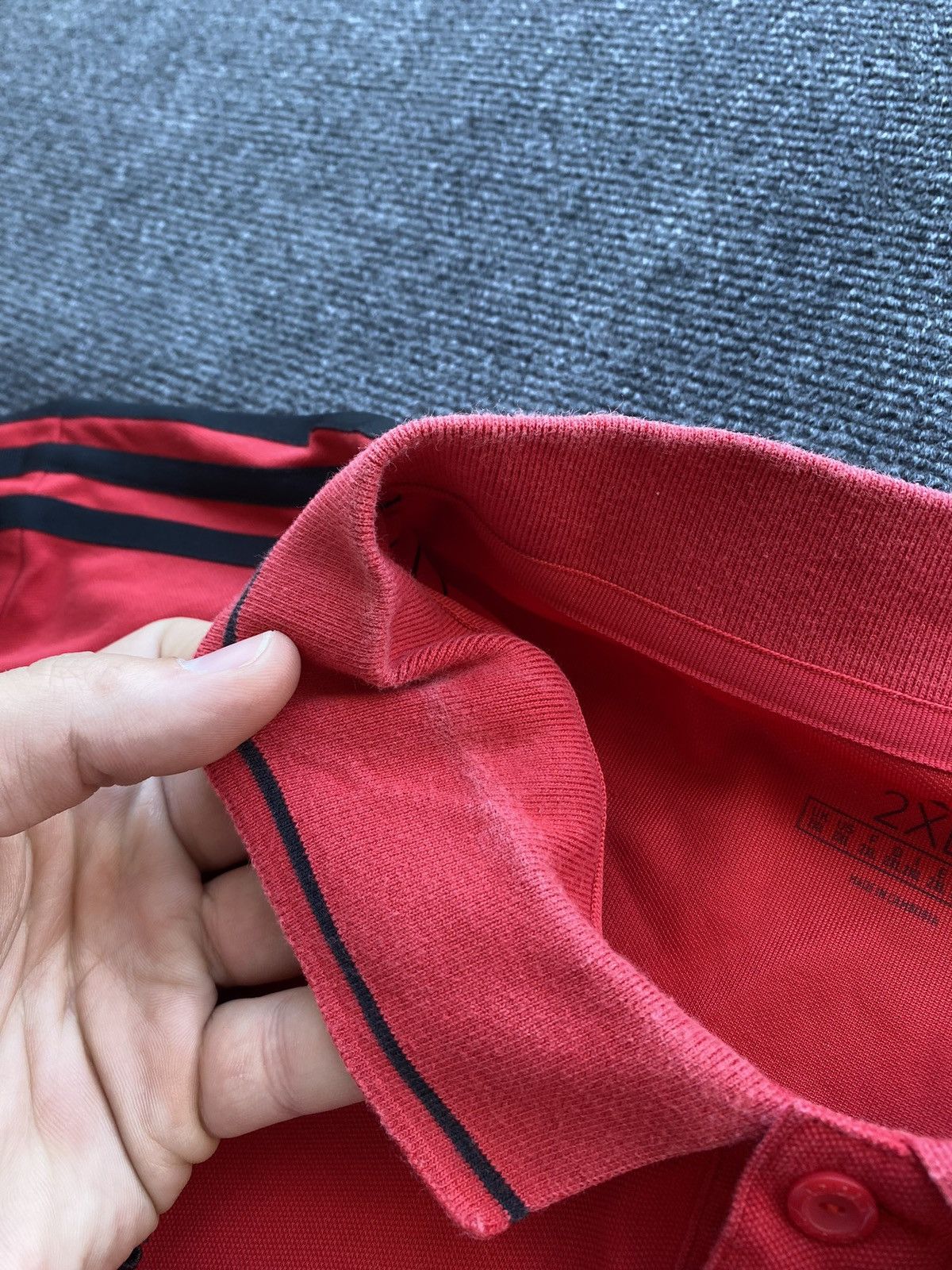 Adidas 🔥Adidas Manchester United polos mens xxl Size US XXL / EU 58 / 5 - 11 Thumbnail