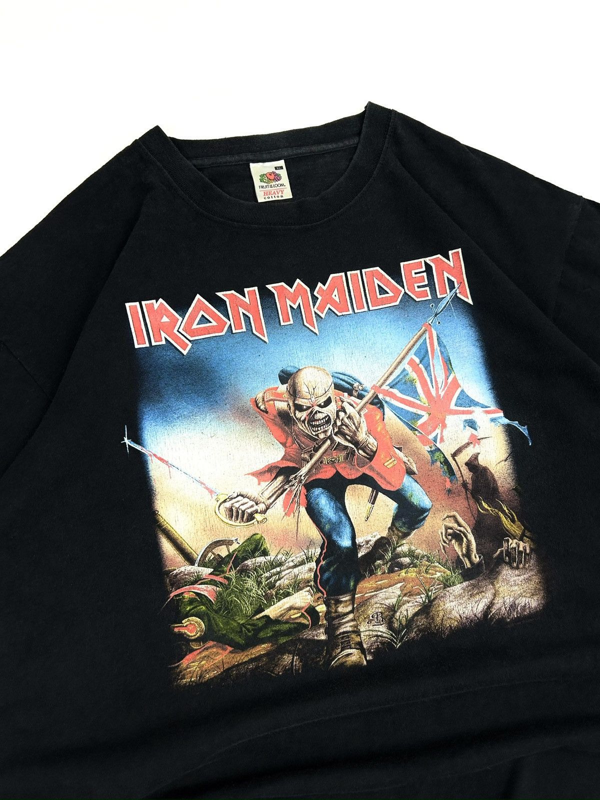 Iron Maiden Vintage Iron Maiden The Trooper Shirt Band Tee Size xl Size US XL / EU 56 / 4 - 4 Thumbnail