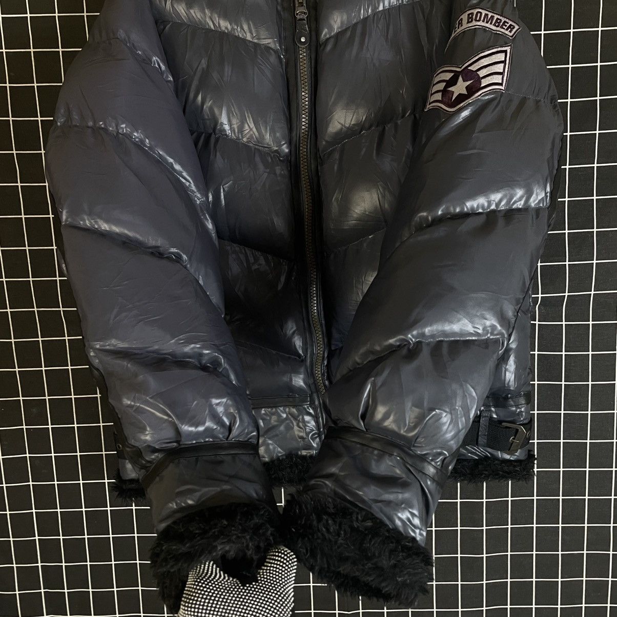 If Six Was Nine 🇯🇵 BEANS HOUSE BONDAGE PUFFER DOWN JACKET Size US L / EU 52-54 / 3 - 7 Thumbnail