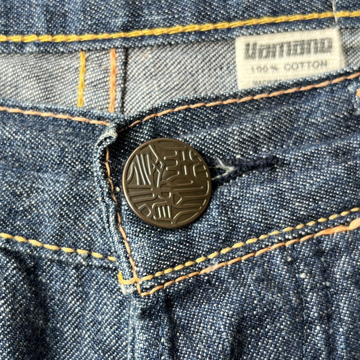 Evisu × Japanese Brand RARE YAMANE PRINTED SEAGULL SELVEDGE JORTS Size US 30 / EU 46 - 8 Thumbnail