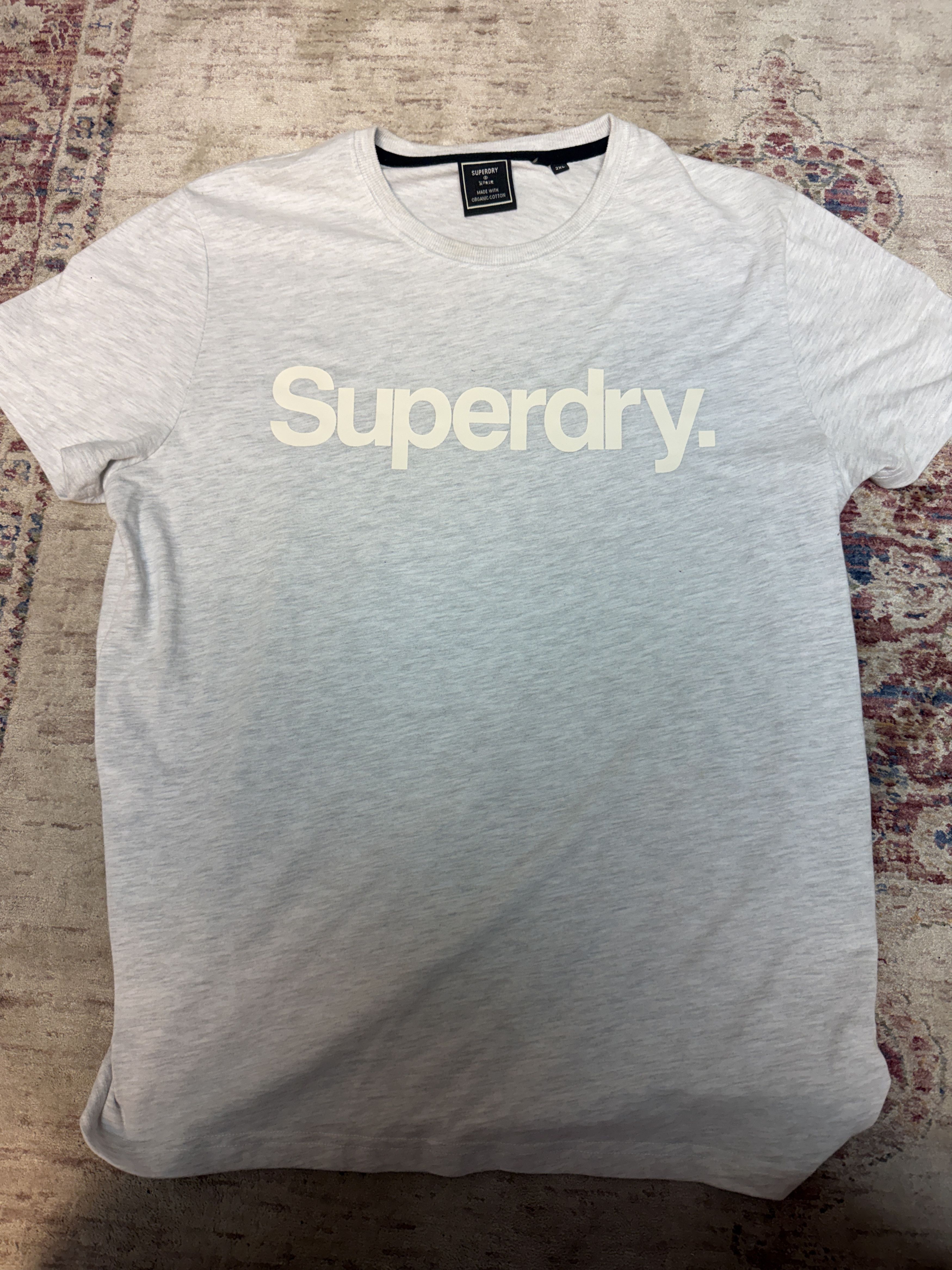 Superdry Superdry Men's Gray T- Shirt Size XXL In Great Shape!! Size US XXL / EU 58 / 5 - 1 Thumbnail